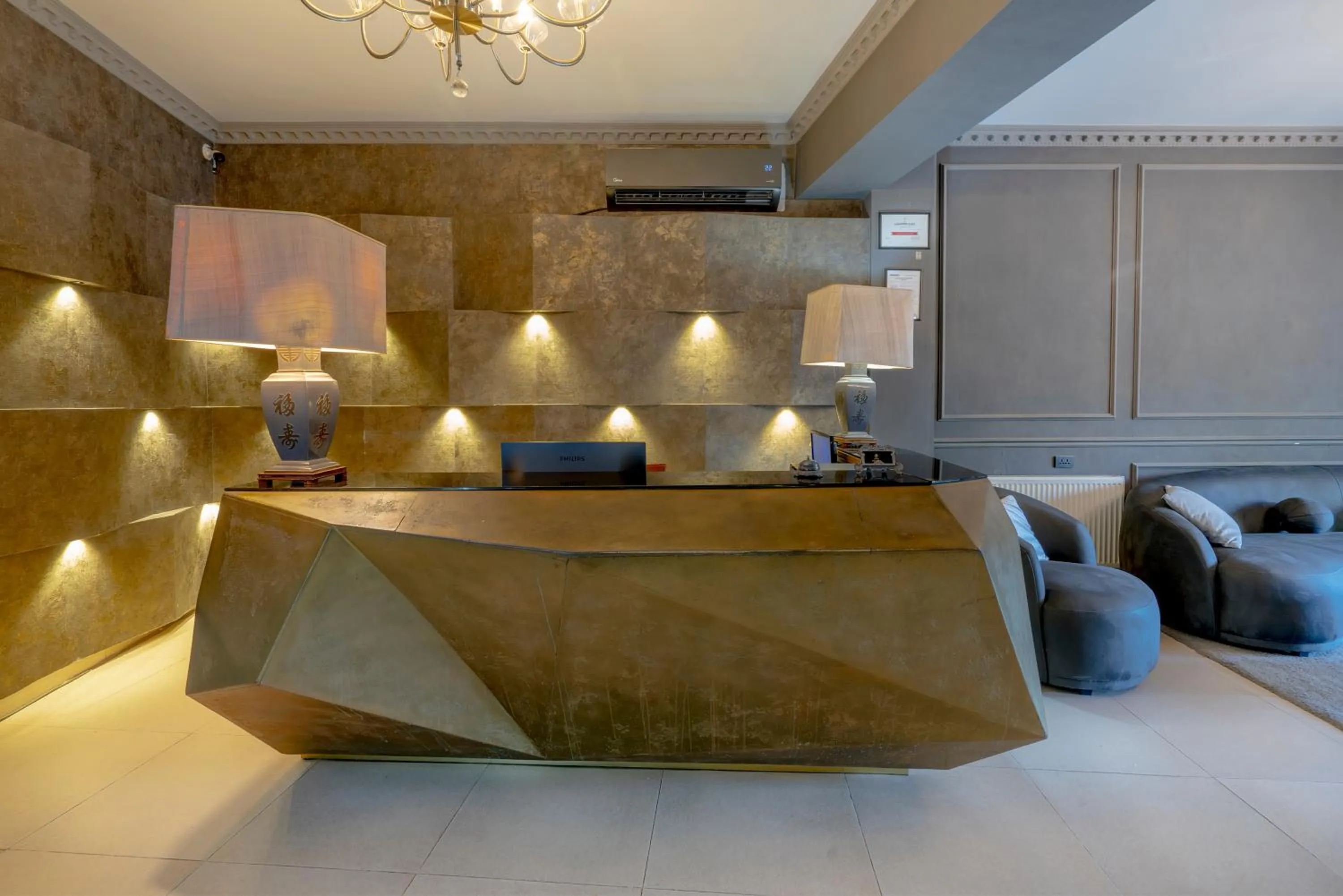 Living room in Hotel Piazza Tbilisi