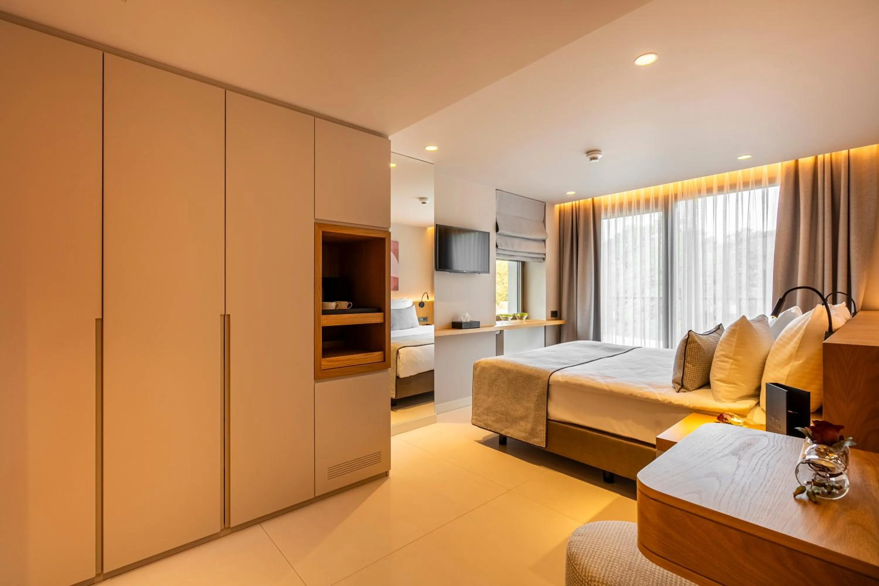 Photo of the whole room, Bed in ERK Hotel