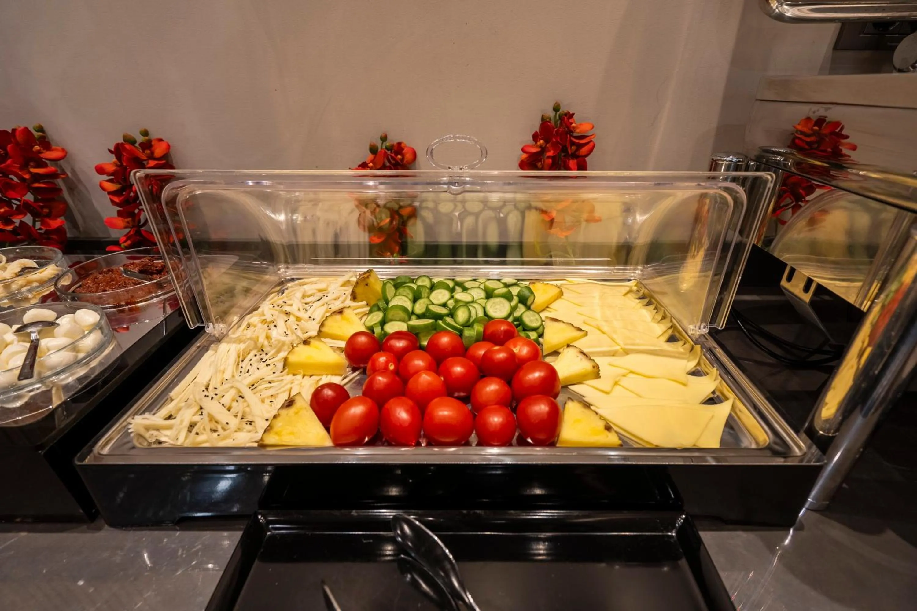 Buffet breakfast in ERK Hotel