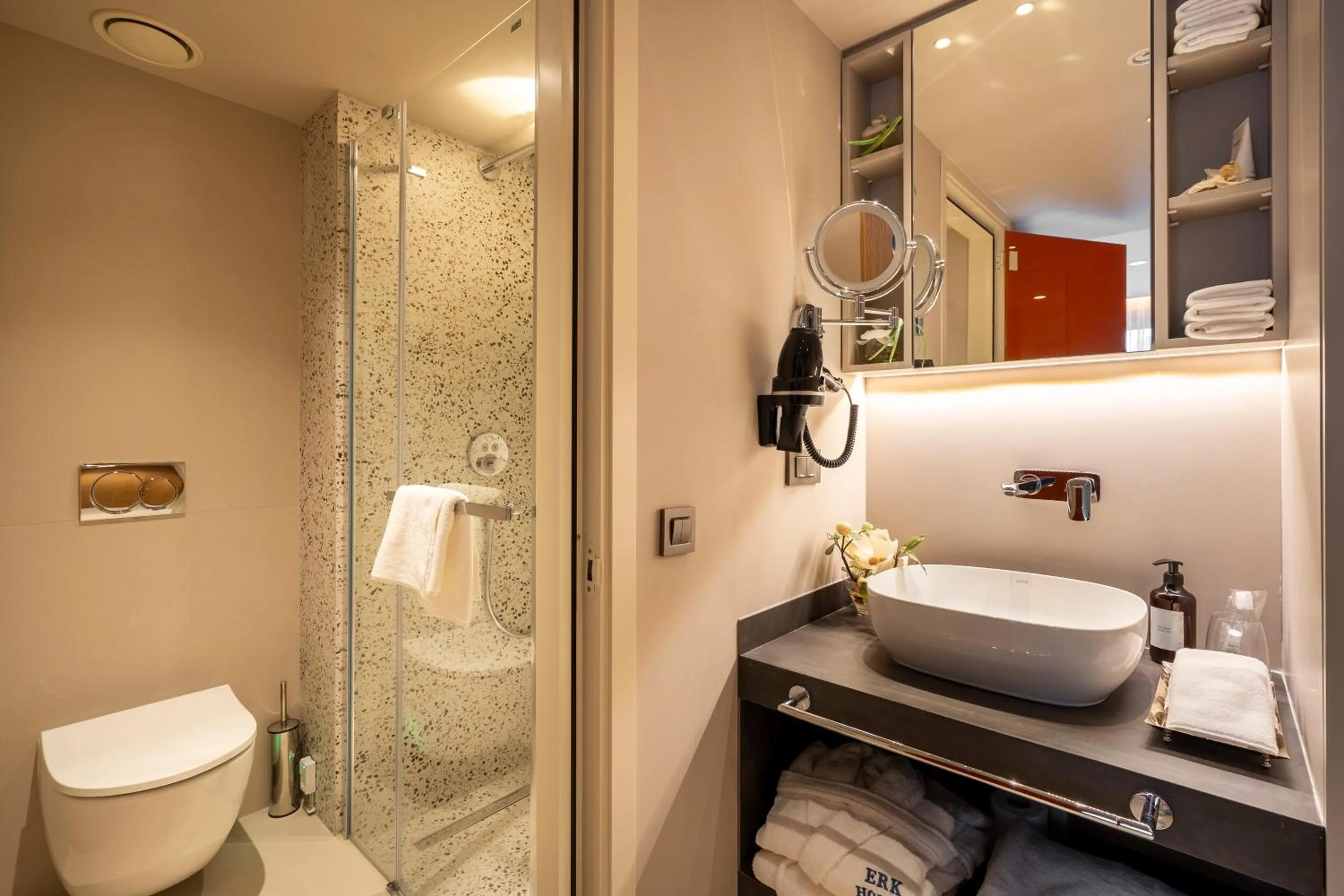 Bathroom in ERK Hotel