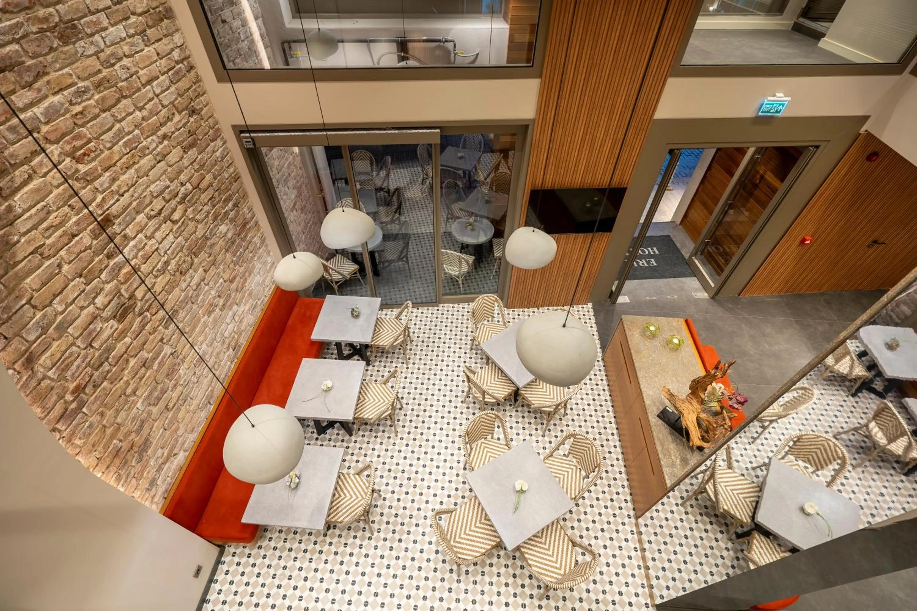 Seating area in ERK Hotel