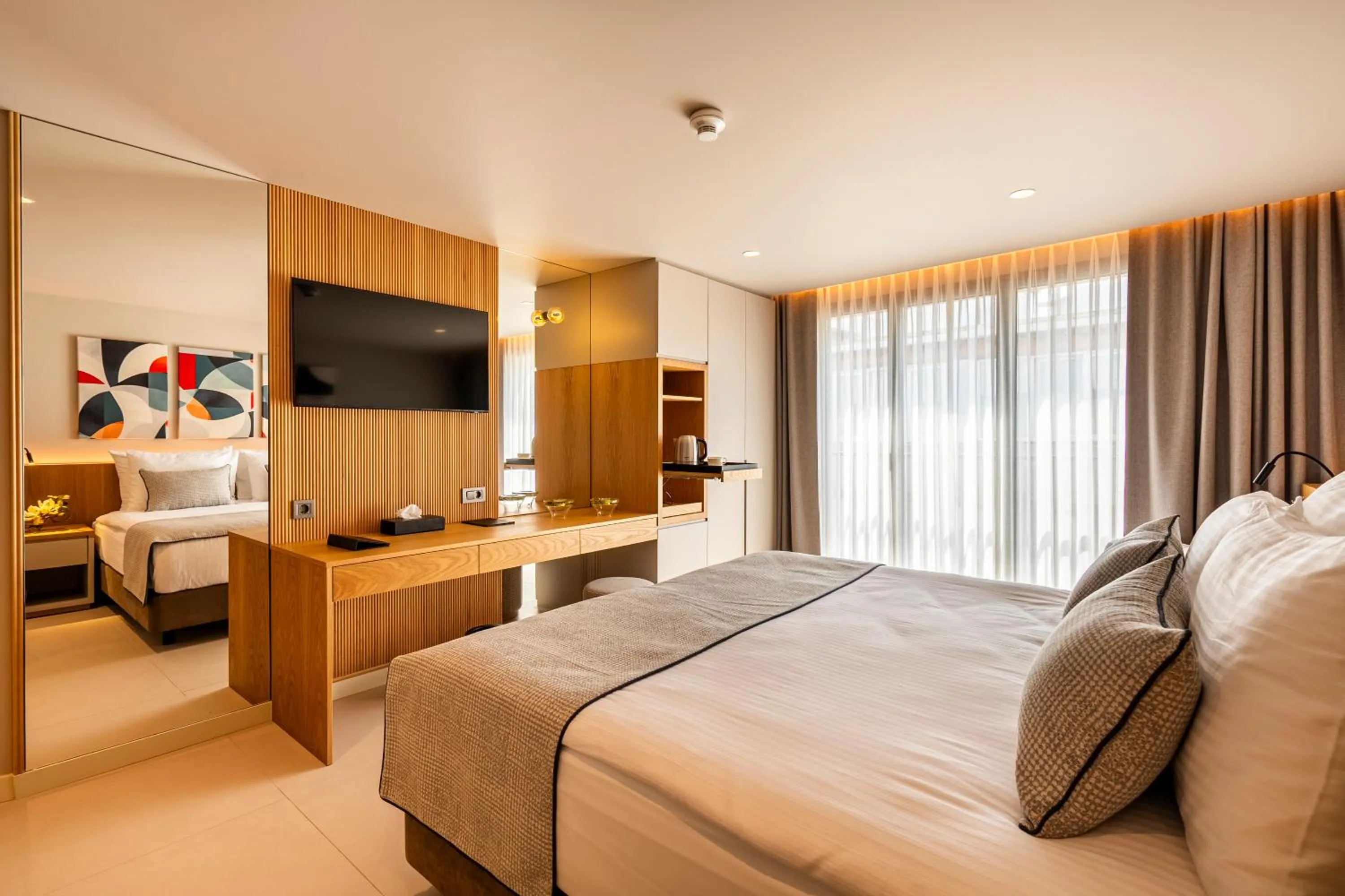 TV and multimedia, Bed in ERK Hotel