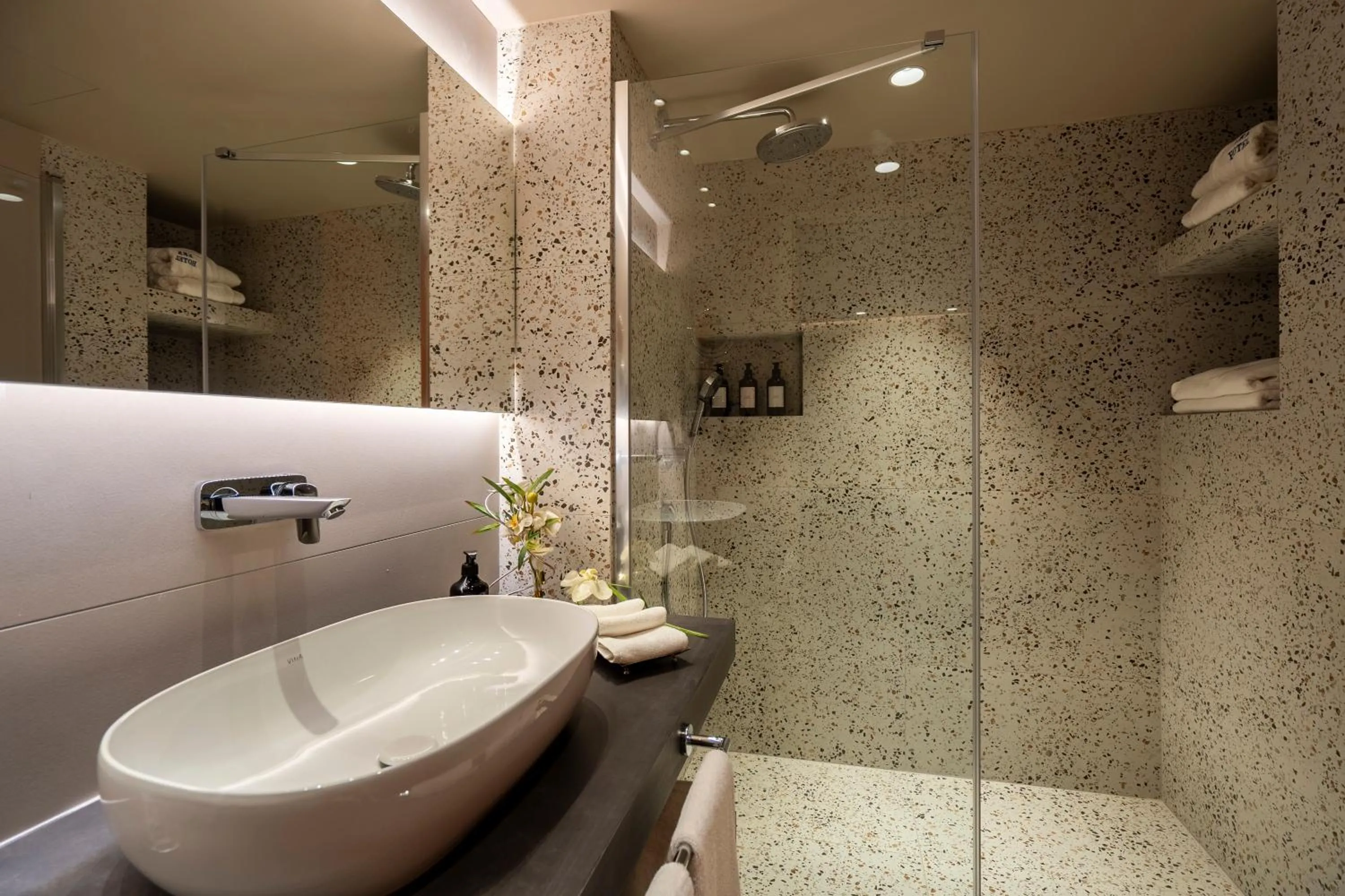 Bathroom in ERK Hotel