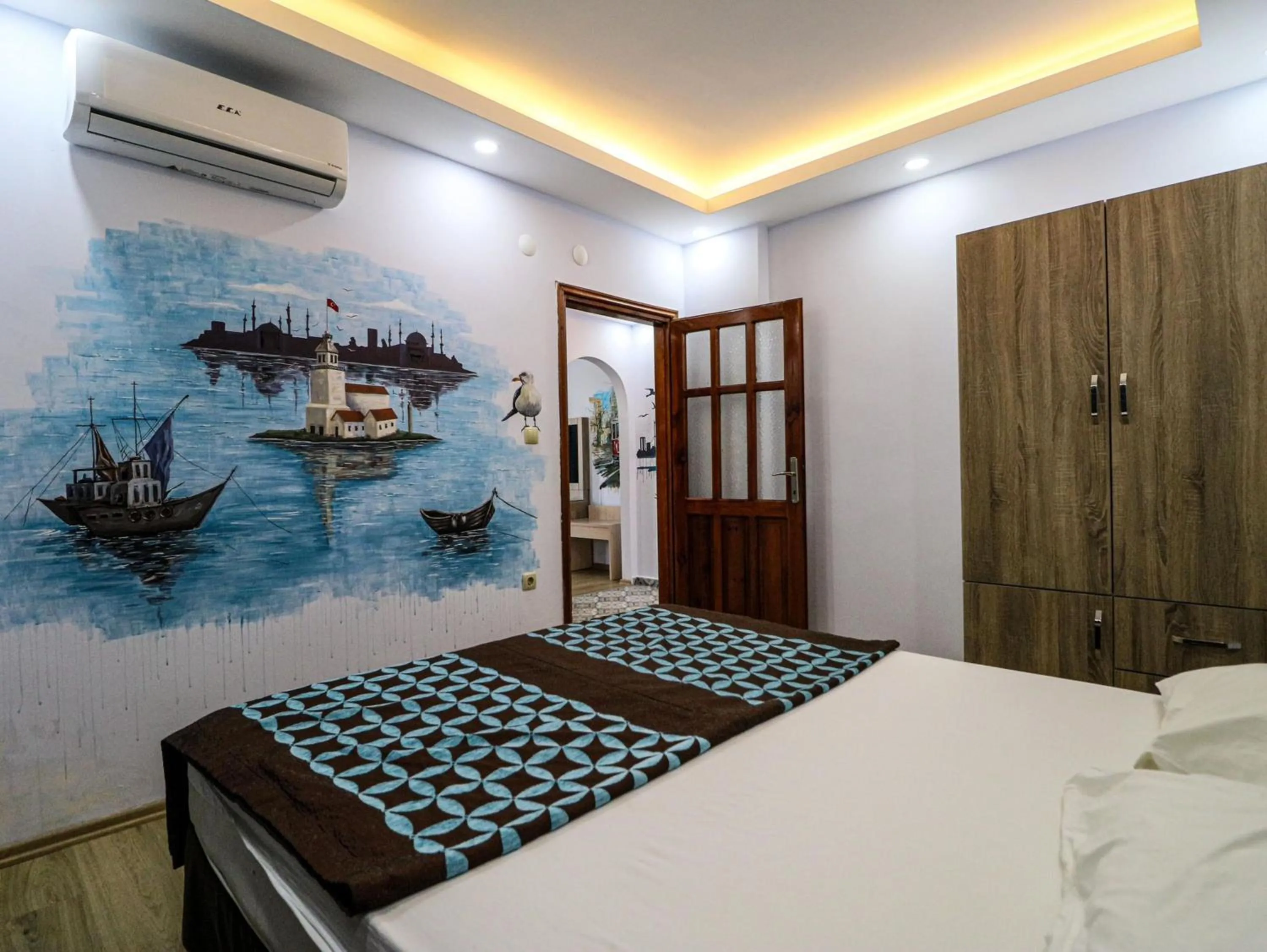 Bedroom, Bed in Esma Apart Otel