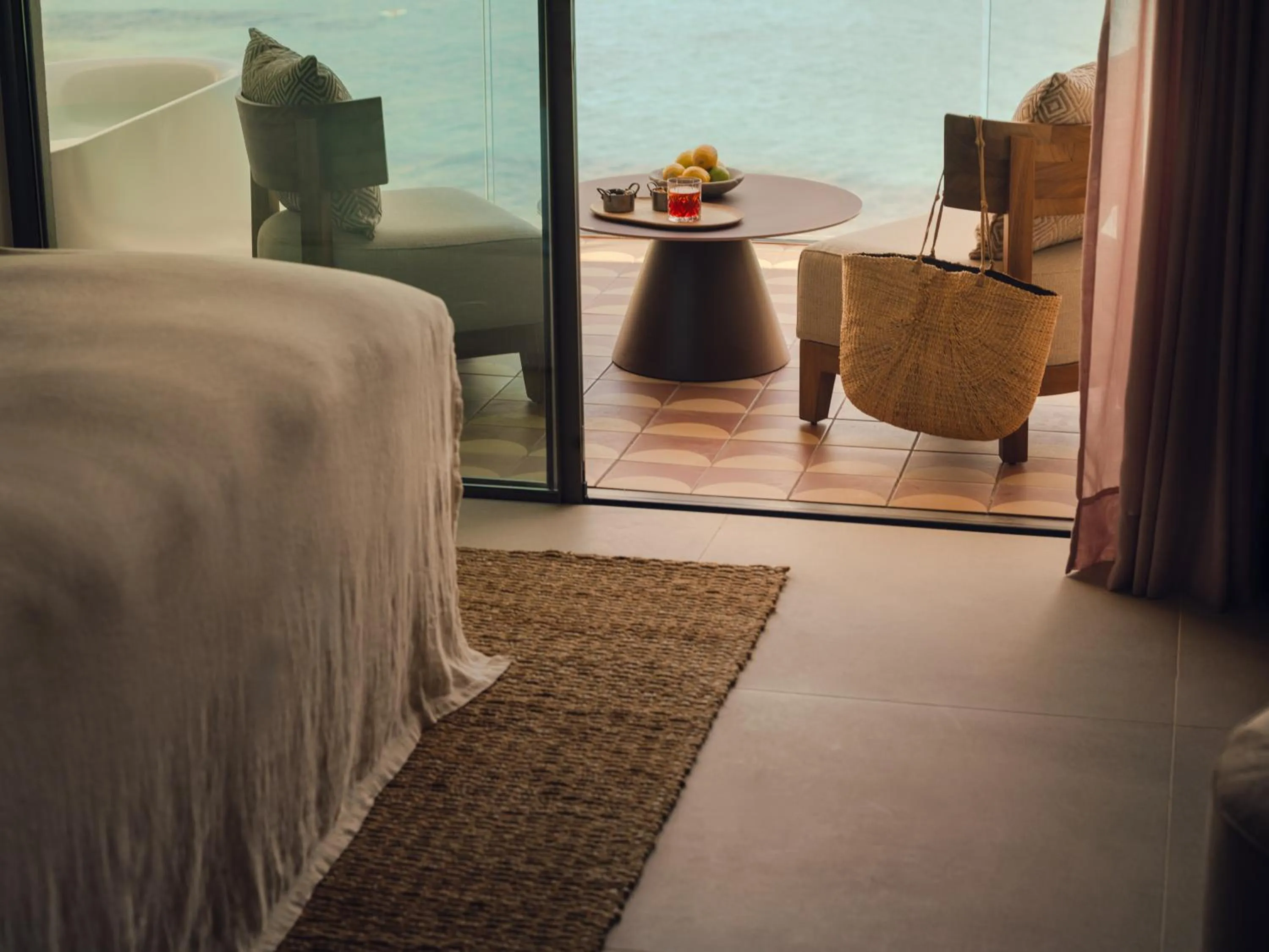 View (from property/room), Bed in Aethos Hotel Mallorca