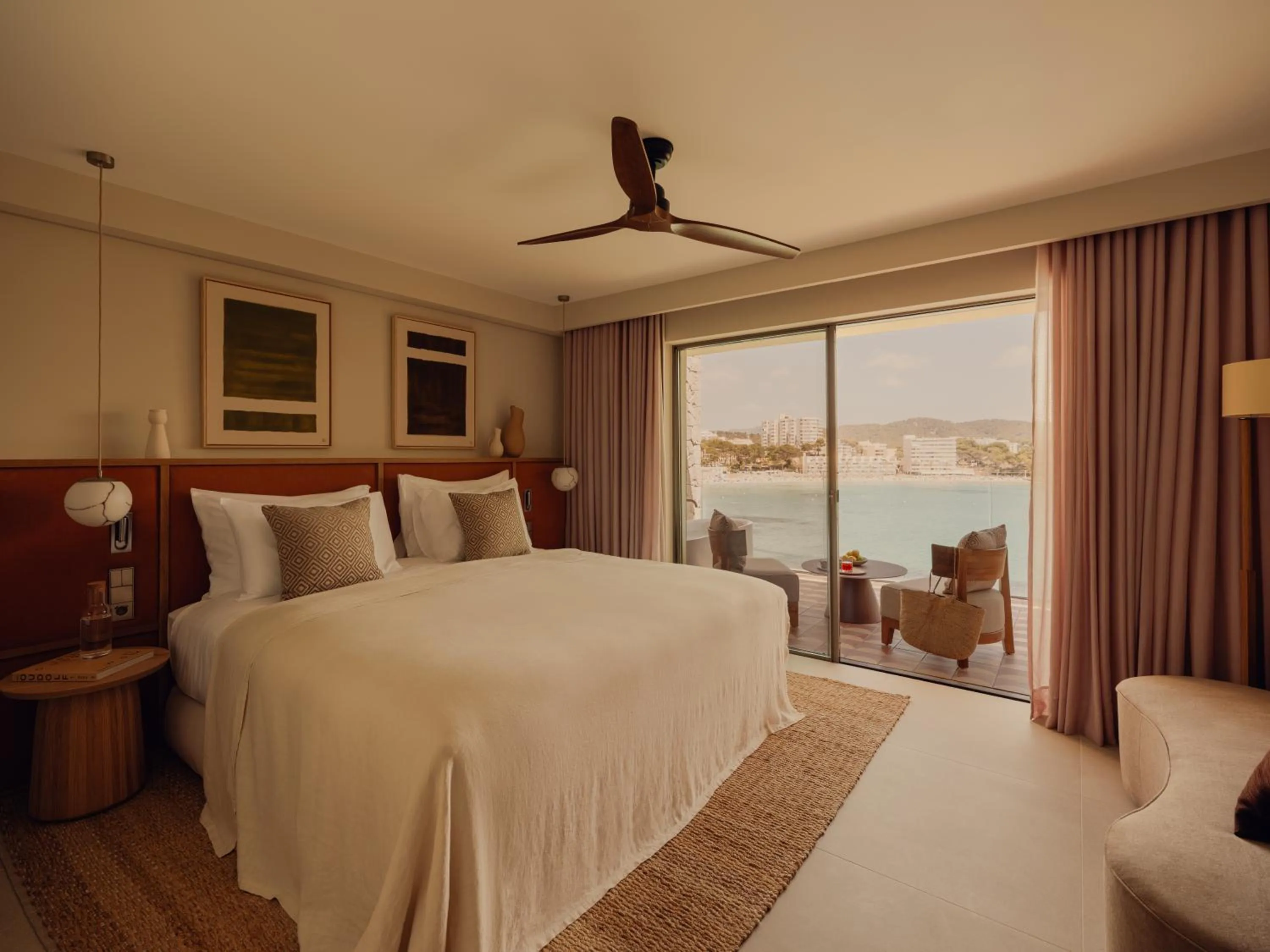 View (from property/room), Bed in Aethos Hotel Mallorca