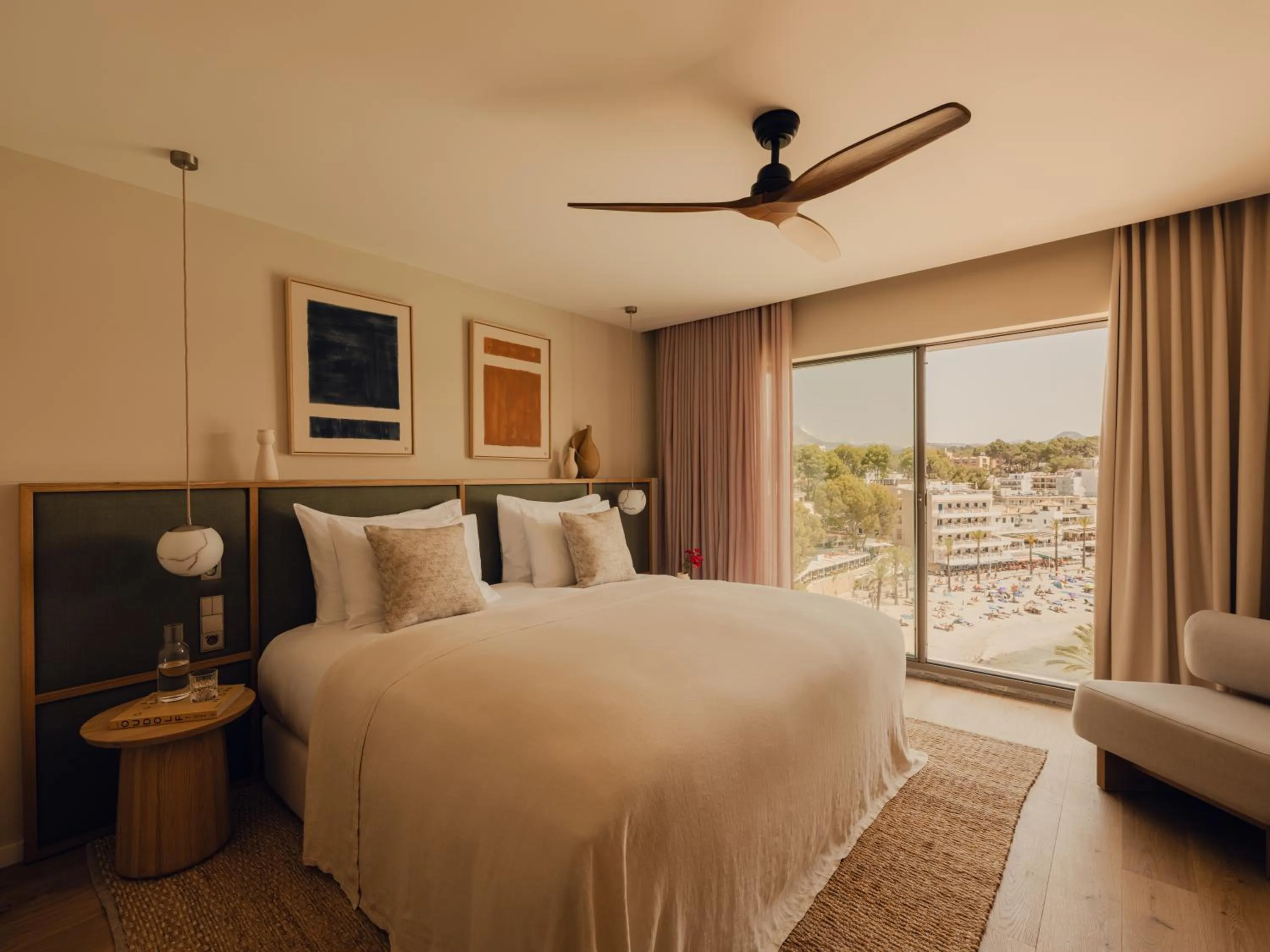 View (from property/room), Bed in Aethos Hotel Mallorca