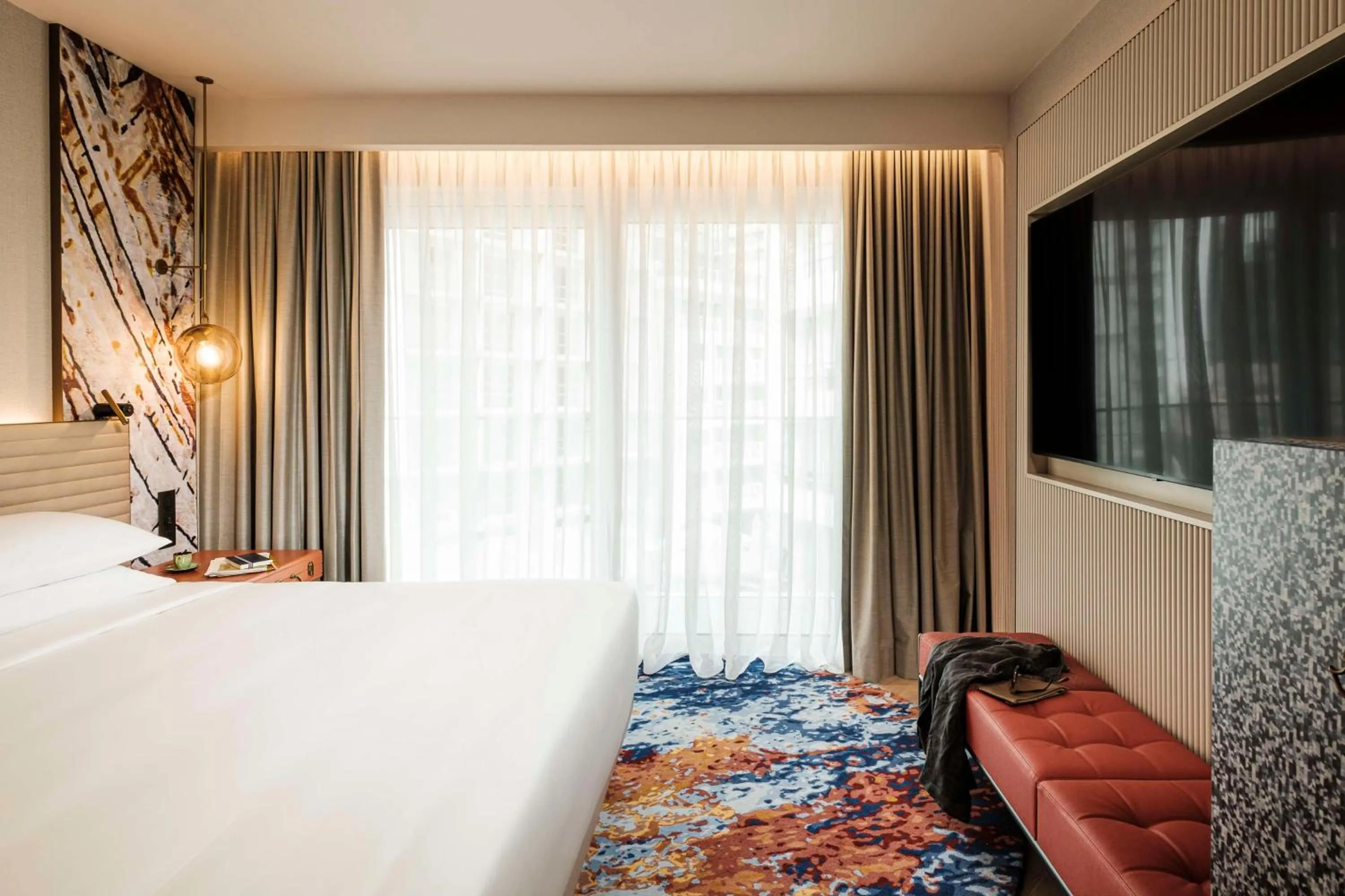 Bedroom, Bed in Hyatt Centric Malta