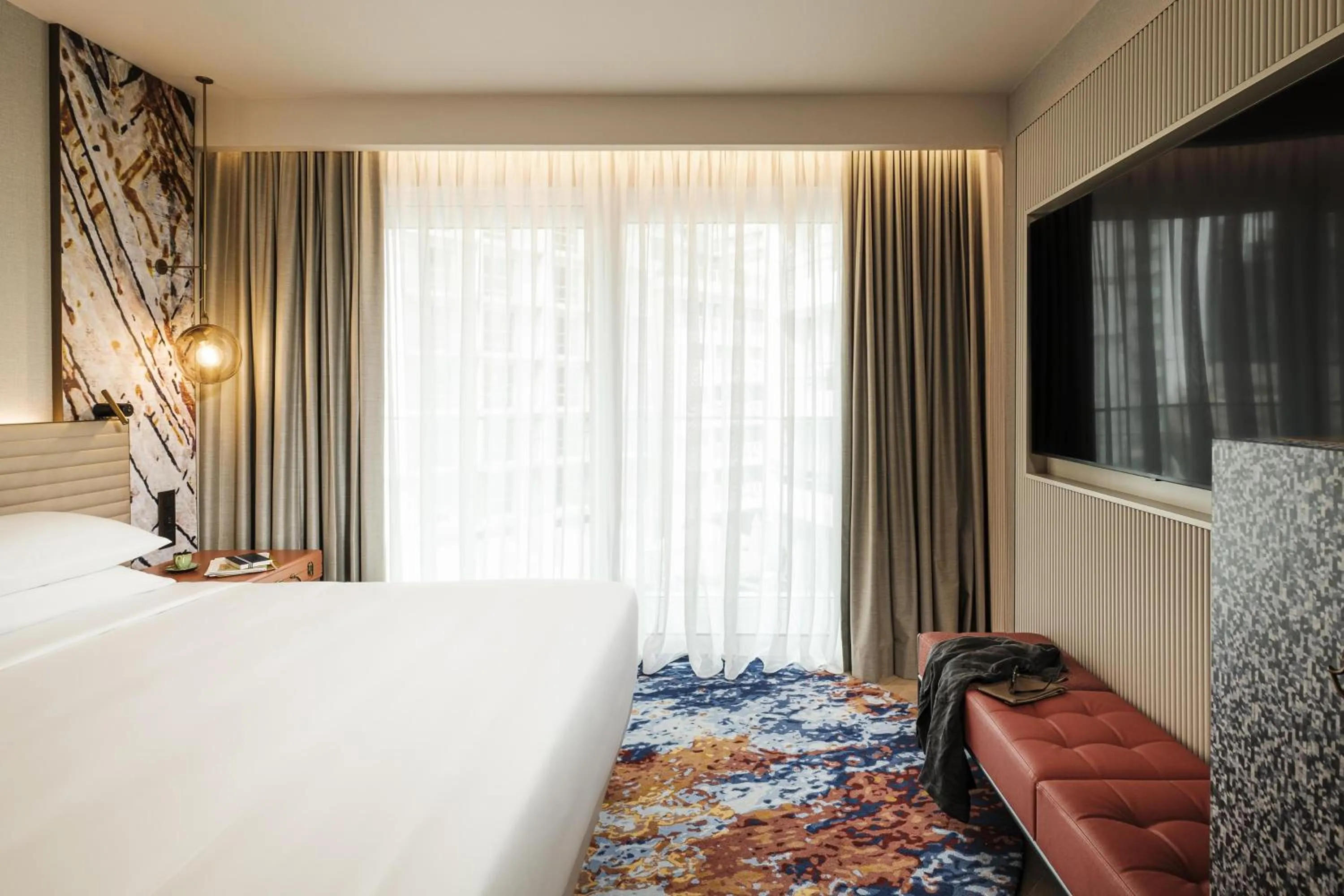 Bedroom, Bed in Hyatt Centric Malta