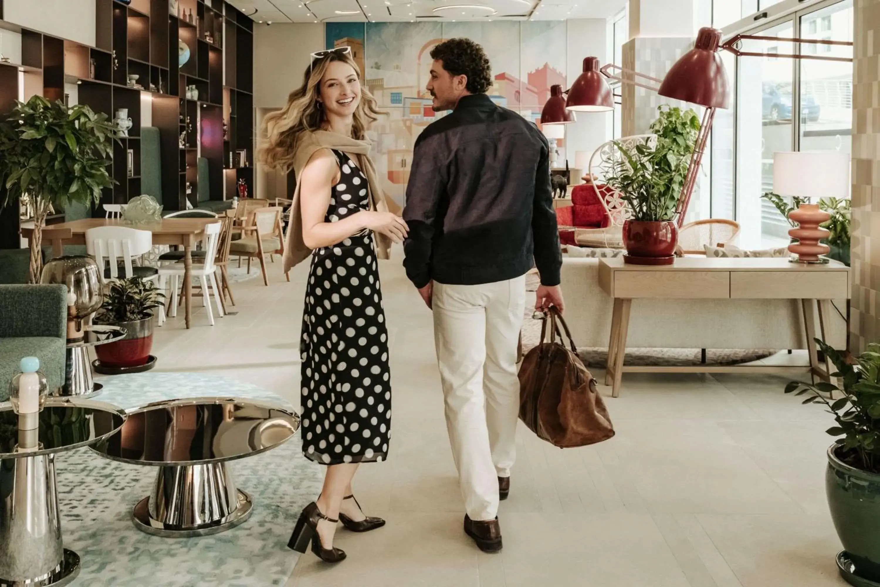 Lobby or reception in Hyatt Centric Malta Lobby or reception in Hyatt Centric Malta