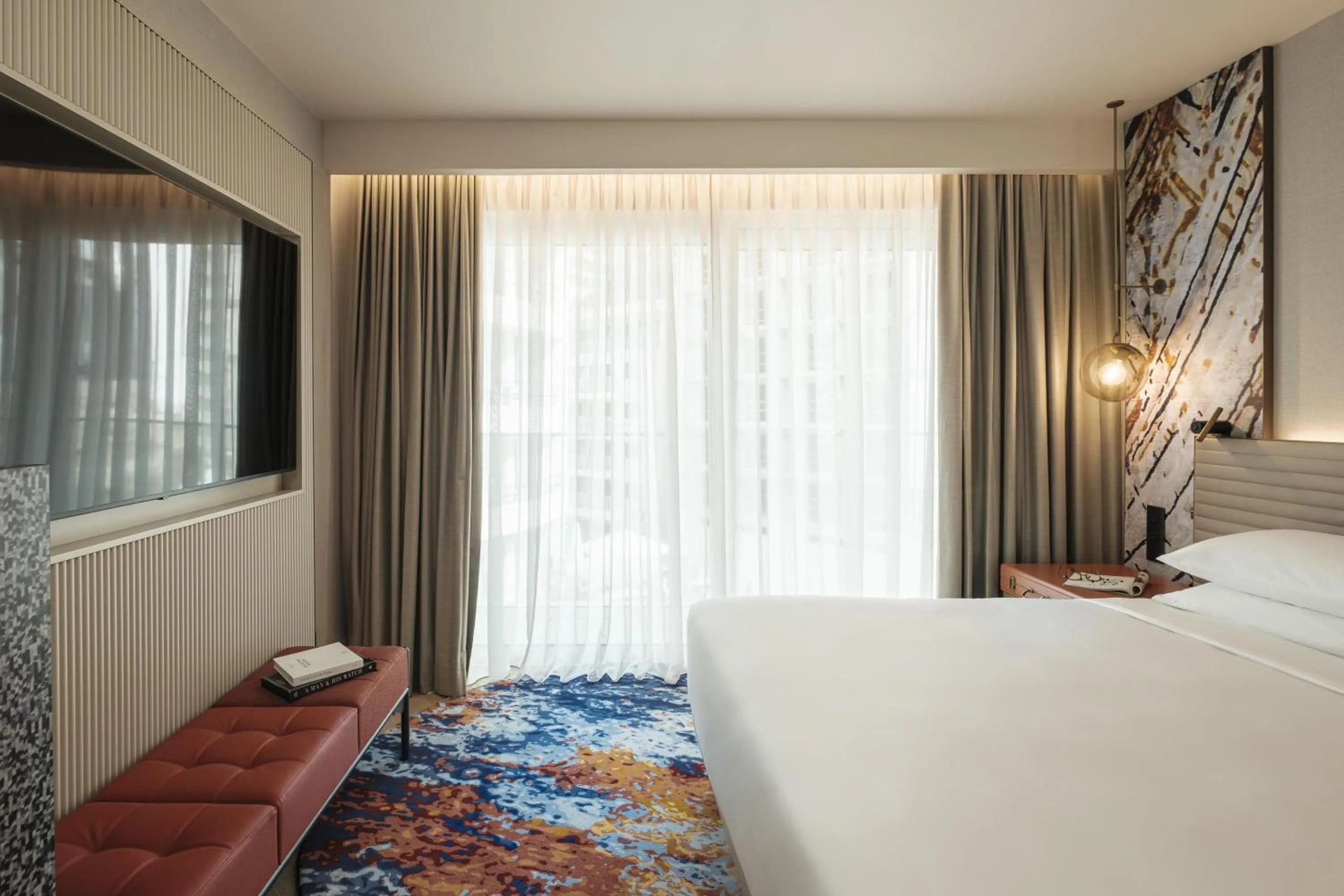 Bedroom, Bed in Hyatt Centric Malta