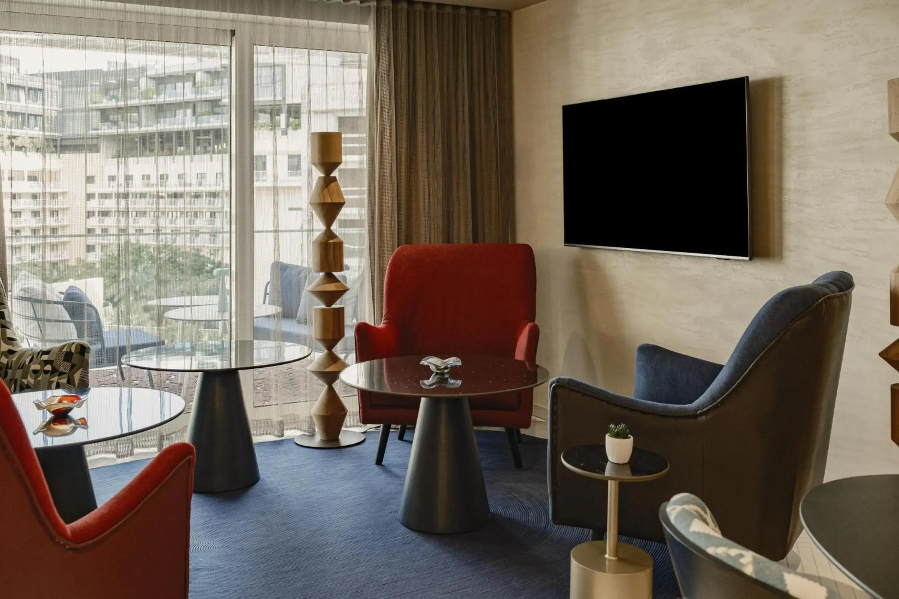 Lounge or bar in Hyatt Centric Malta Lounge or bar in Hyatt Centric Malta