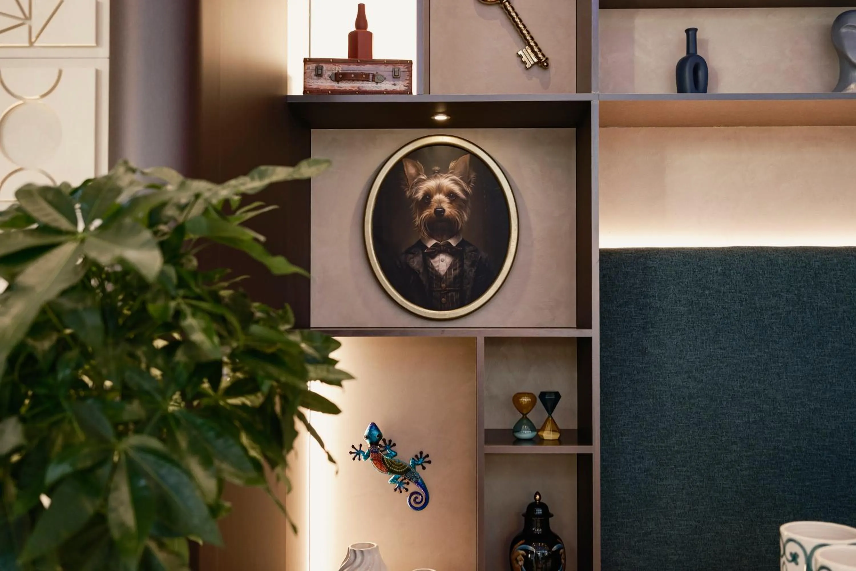 Decorative detail in Hyatt Centric Malta