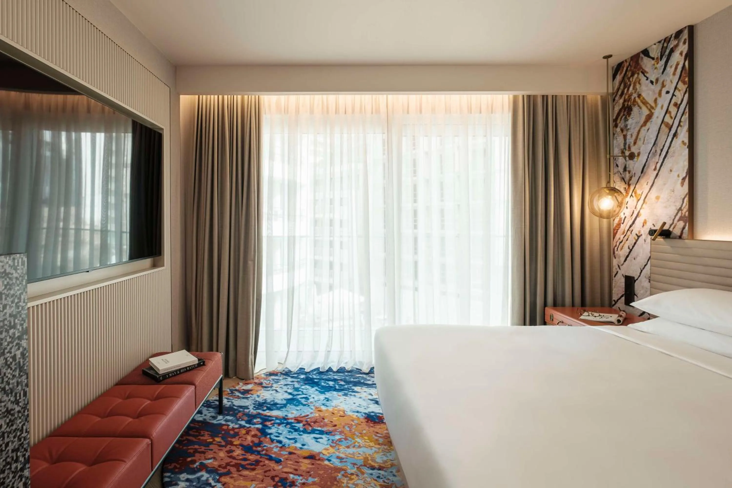 Bedroom, Bed in Hyatt Centric Malta