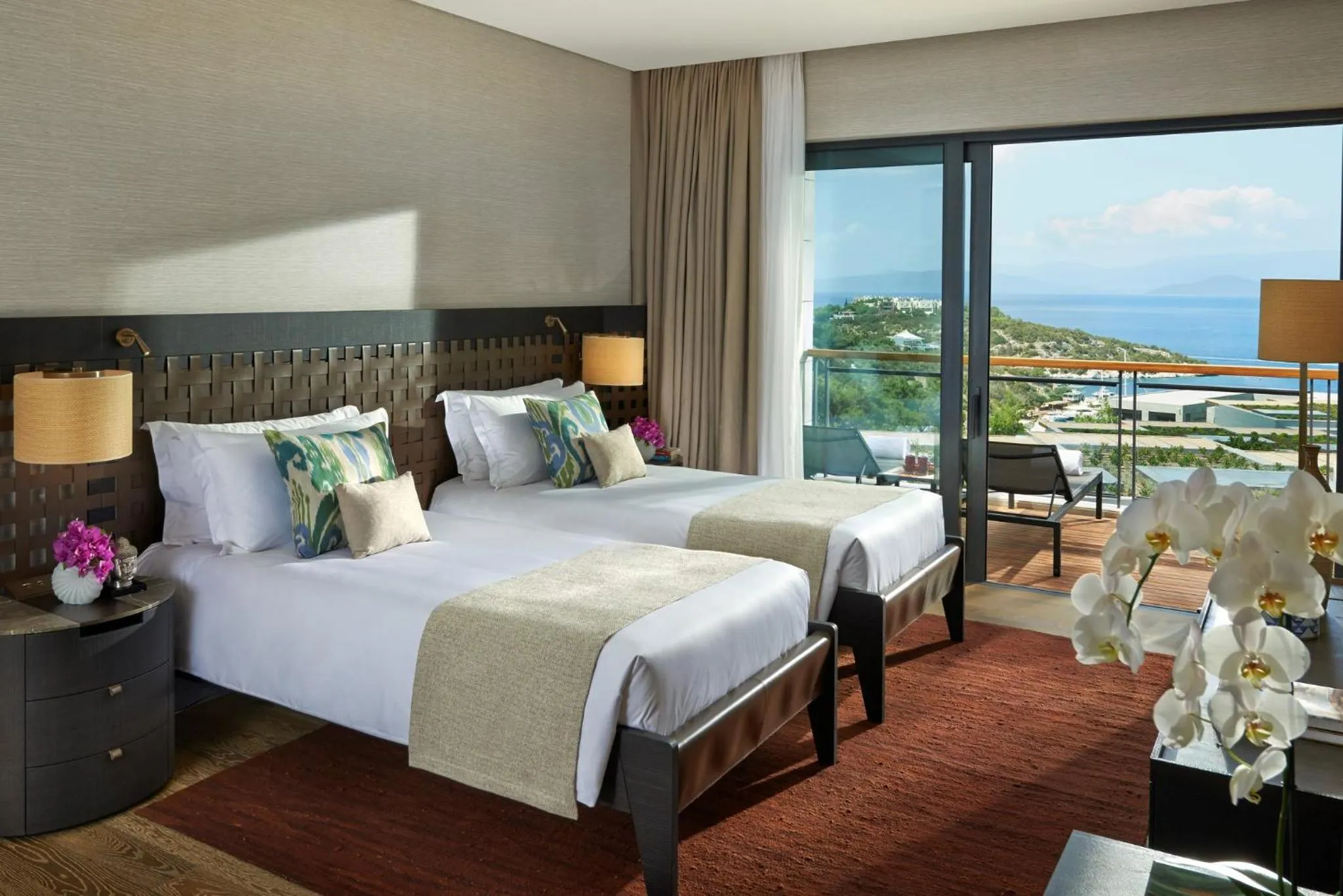 Bedroom, Bed in Mandarin Oriental, Bodrum