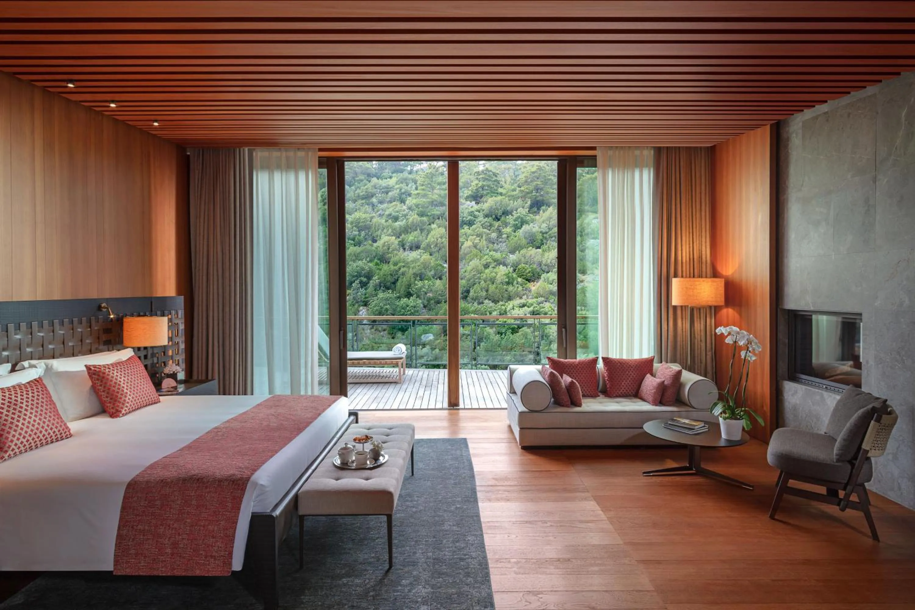 Photo of the whole room, Bed in Mandarin Oriental, Bodrum