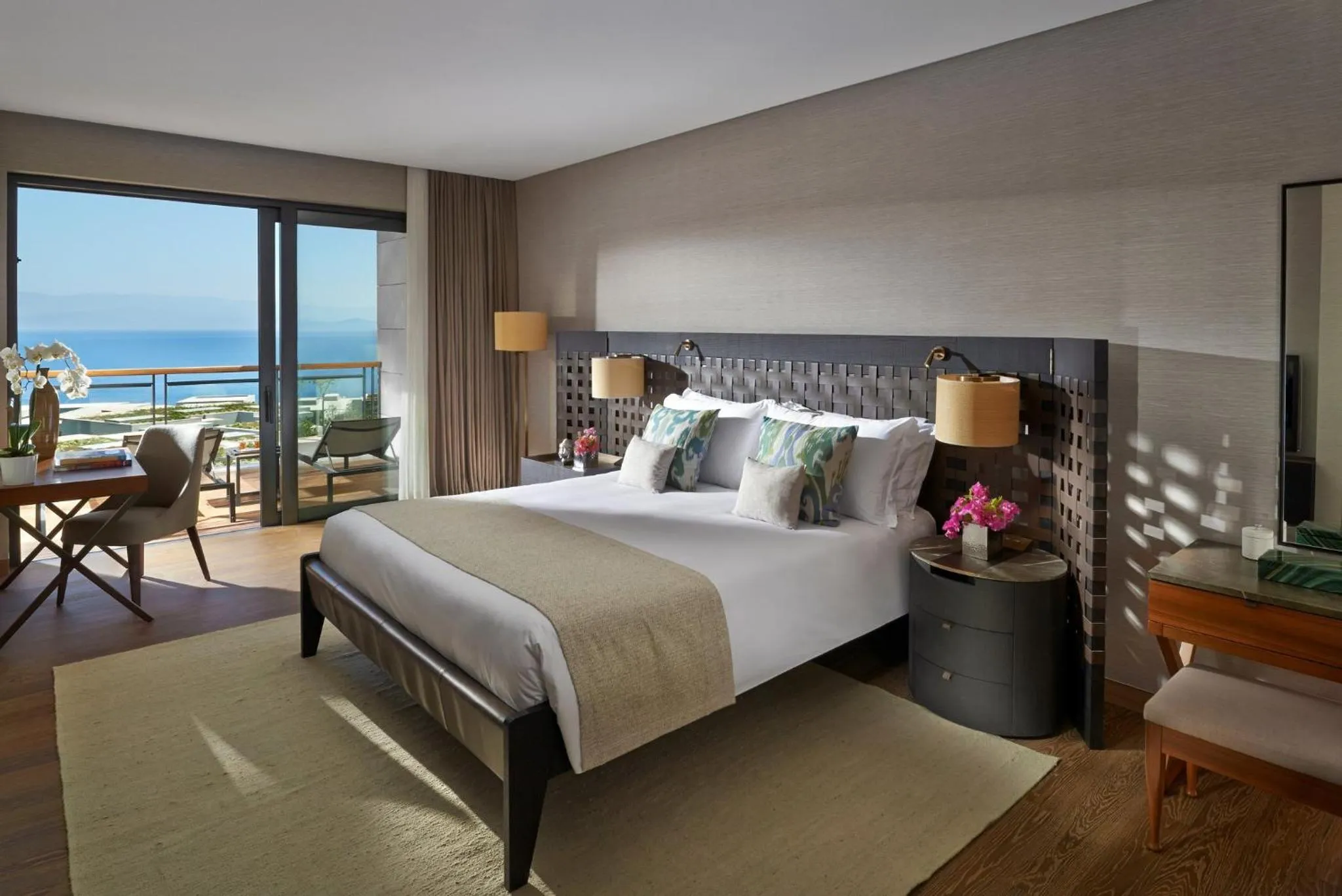 Bedroom, Bed in Mandarin Oriental, Bodrum