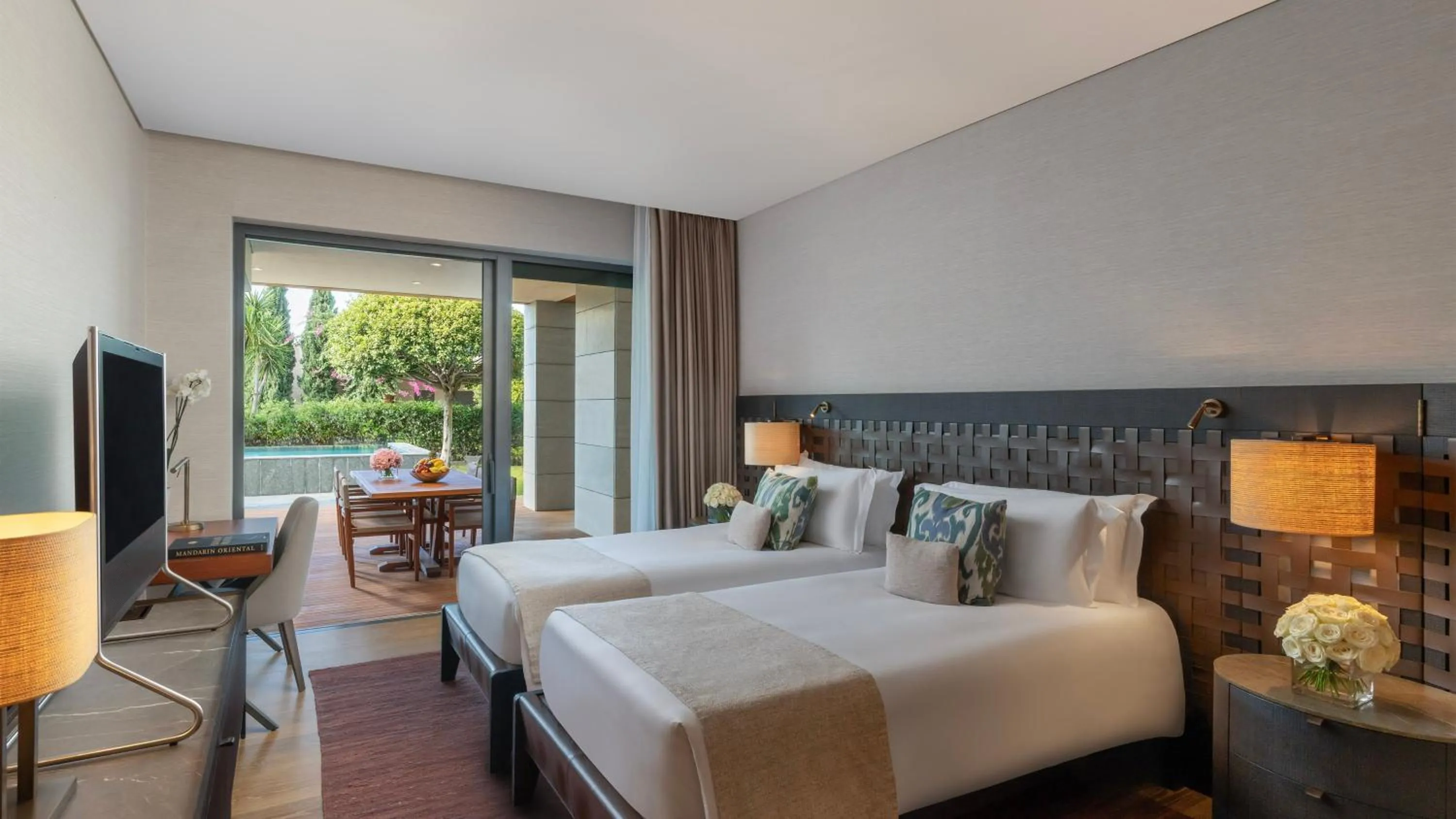 Bedroom, Bed in Mandarin Oriental, Bodrum