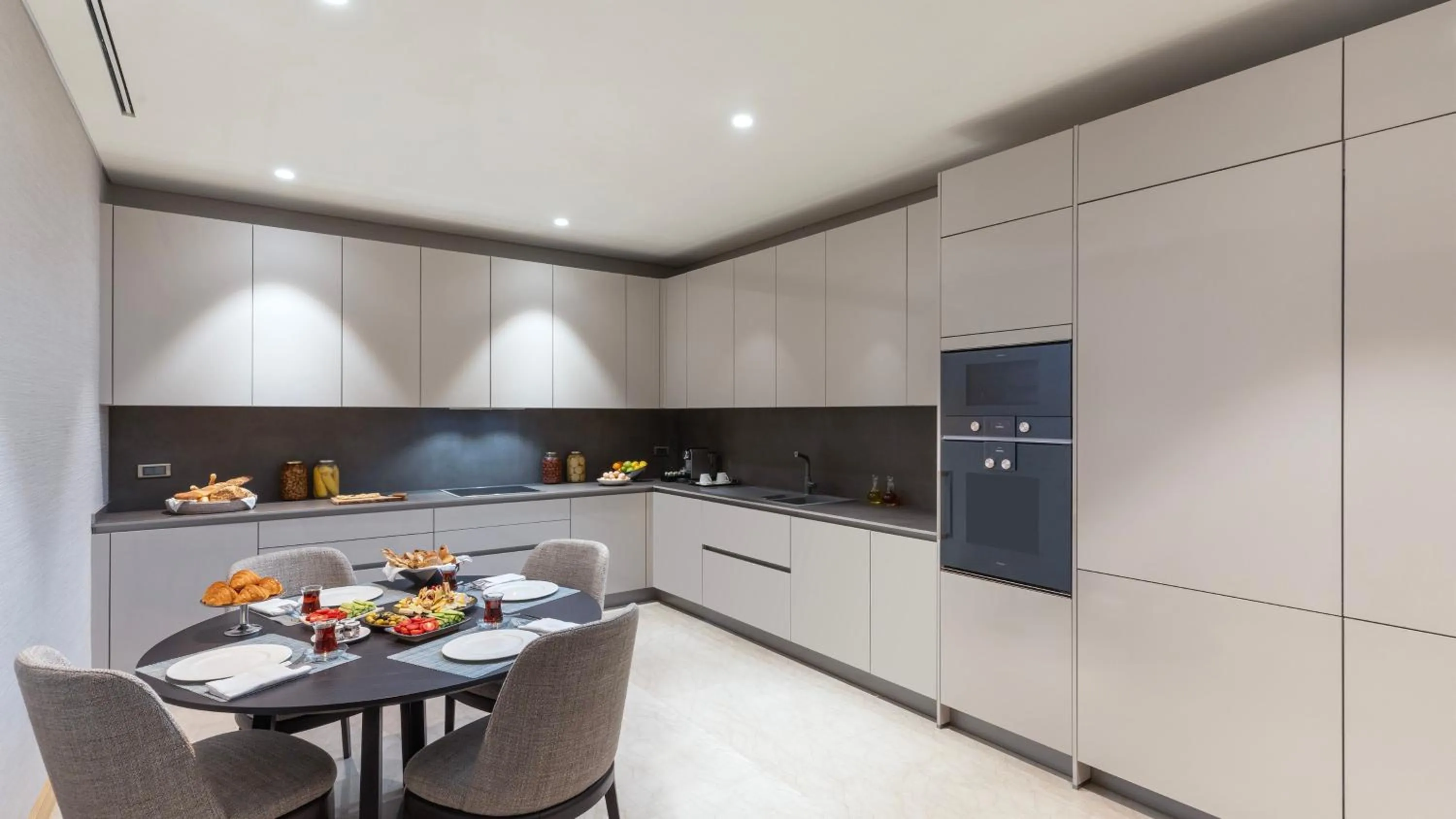 Communal kitchen in Mandarin Oriental, Bodrum