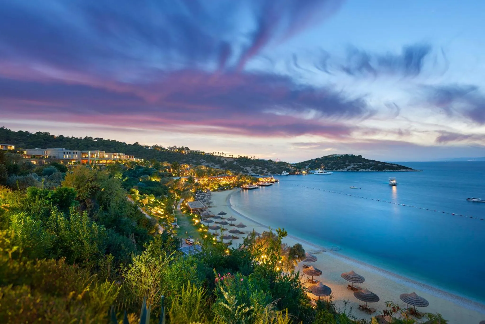 Bird's eye view in Mandarin Oriental, Bodrum
