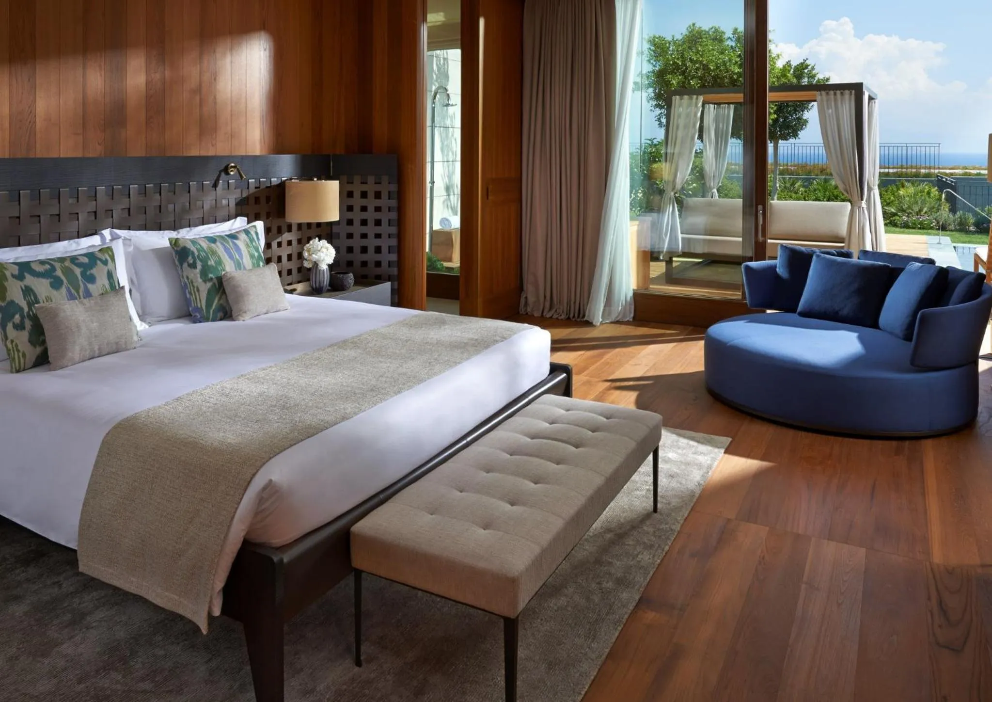 Bedroom, Bed in Mandarin Oriental, Bodrum