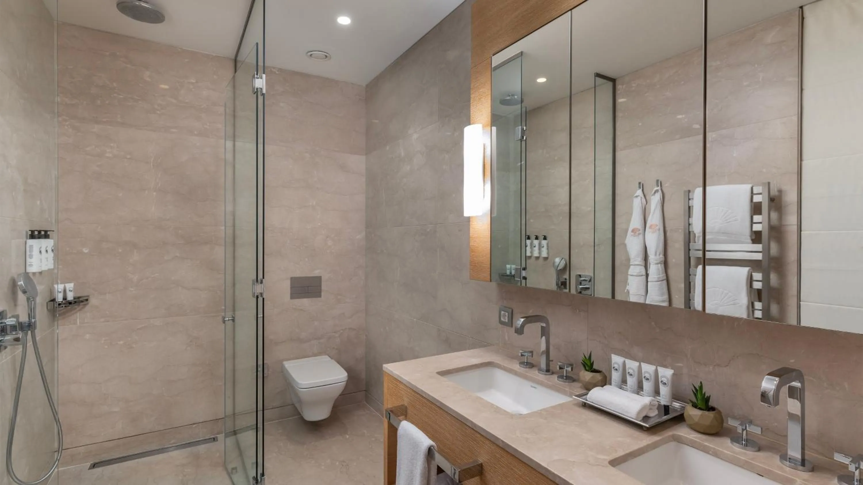 Bathroom in Mandarin Oriental, Bodrum