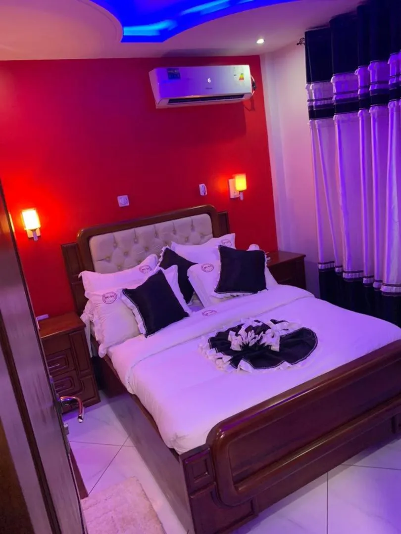 Bed in Matcheu Palace Hôtel