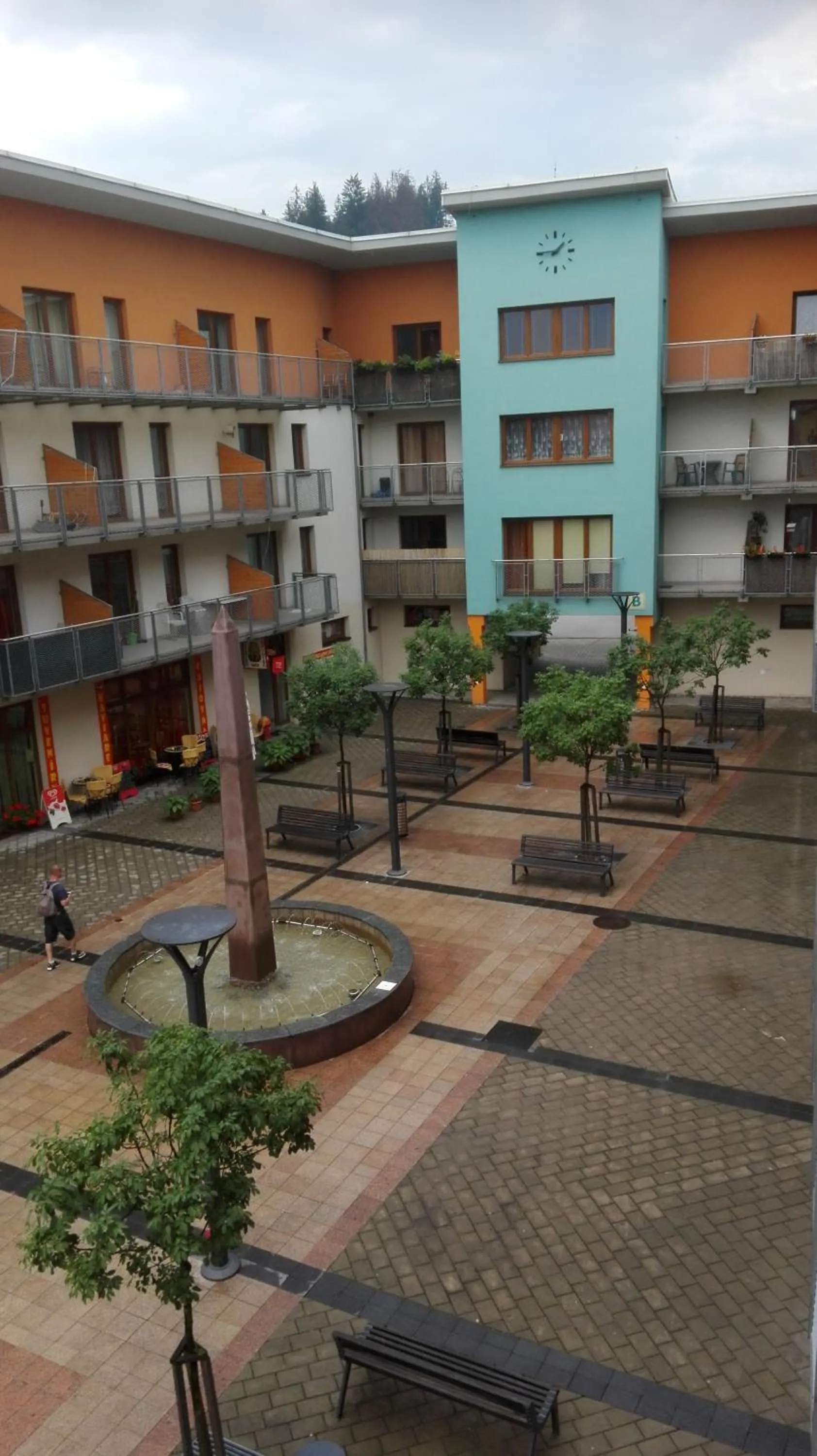 Bird's eye view in Apartmán 302 Oščadnica
