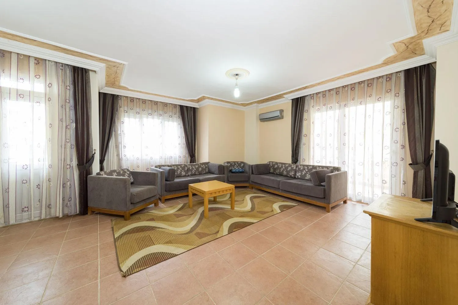 Living room in Sevgi Tatil Sitesi