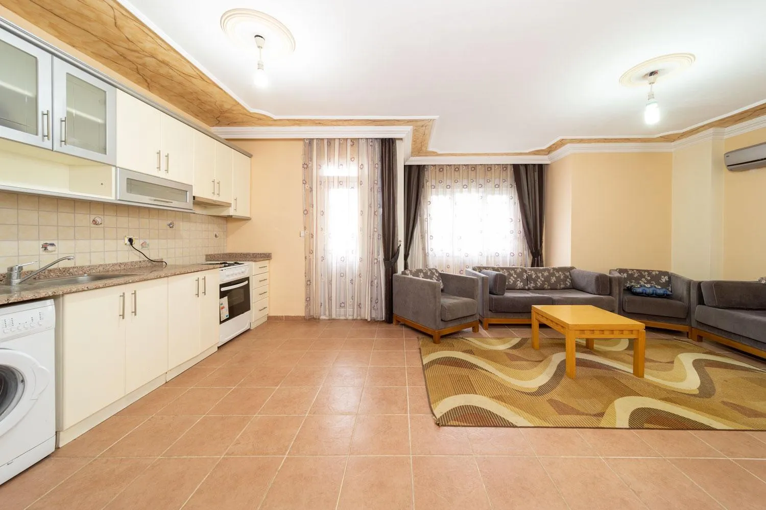 Living room in Sevgi Tatil Sitesi