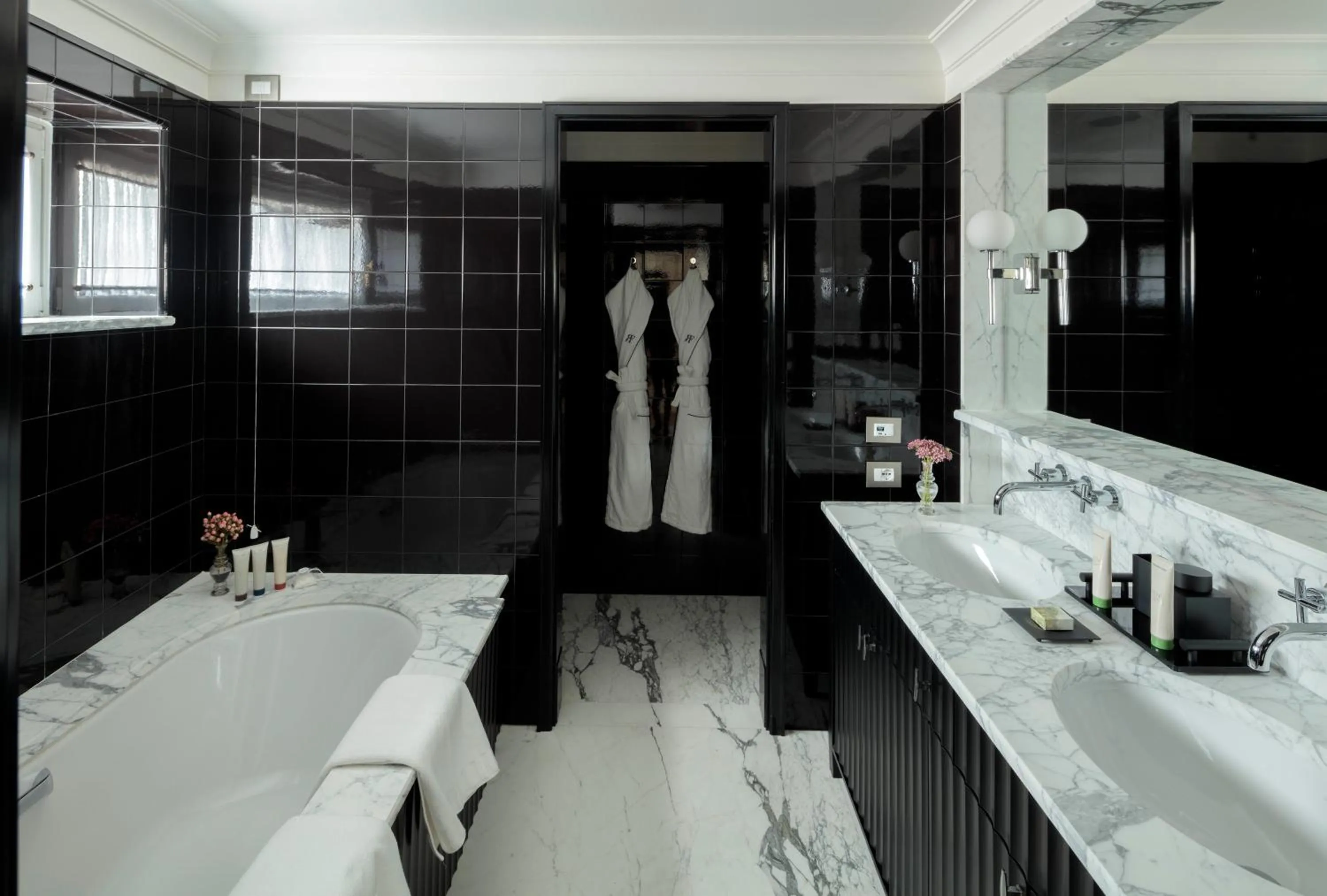 Bathroom in Rocco Forte House Via Manzoni Milan