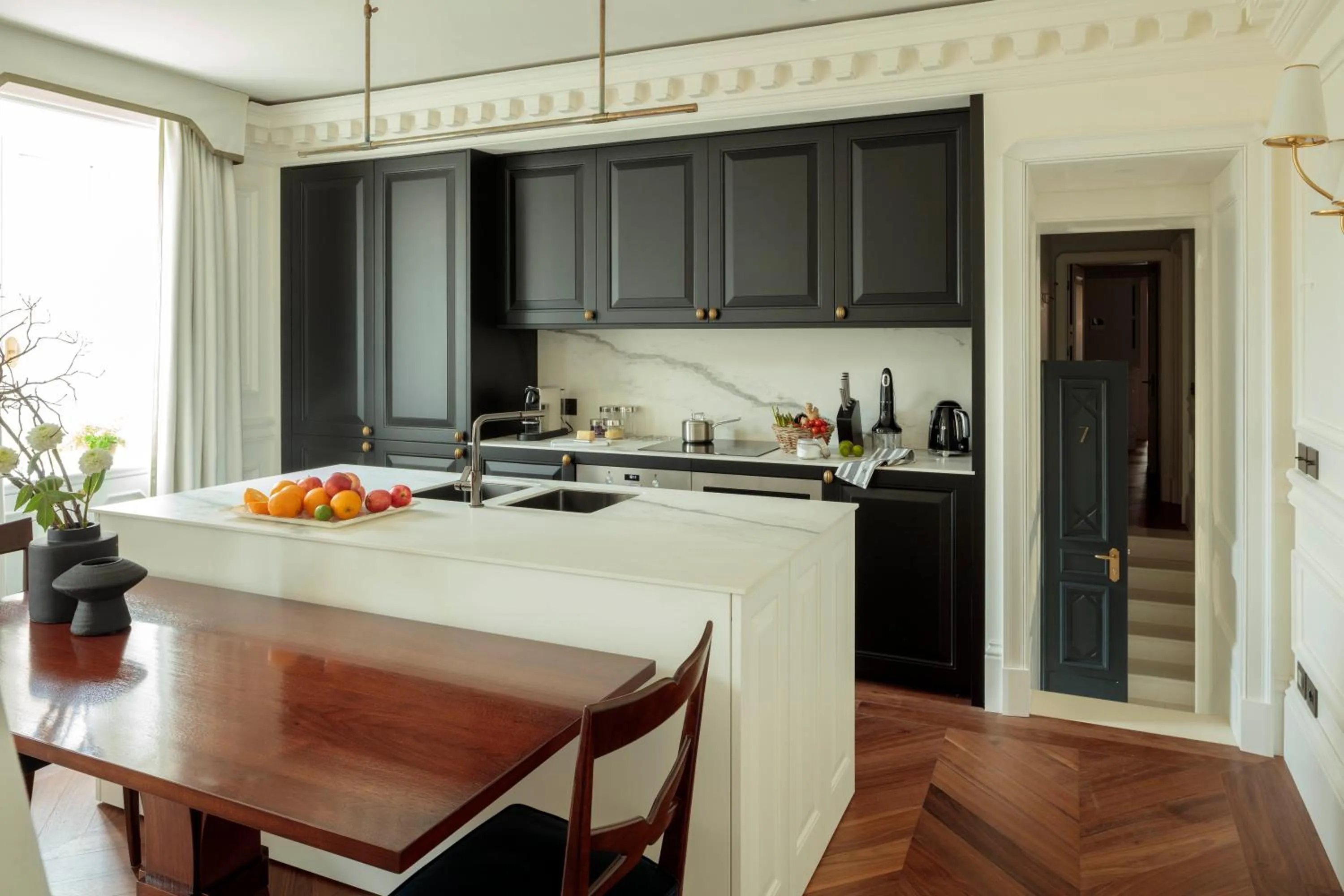 Kitchen or kitchenette in Rocco Forte House Via Manzoni Milan
