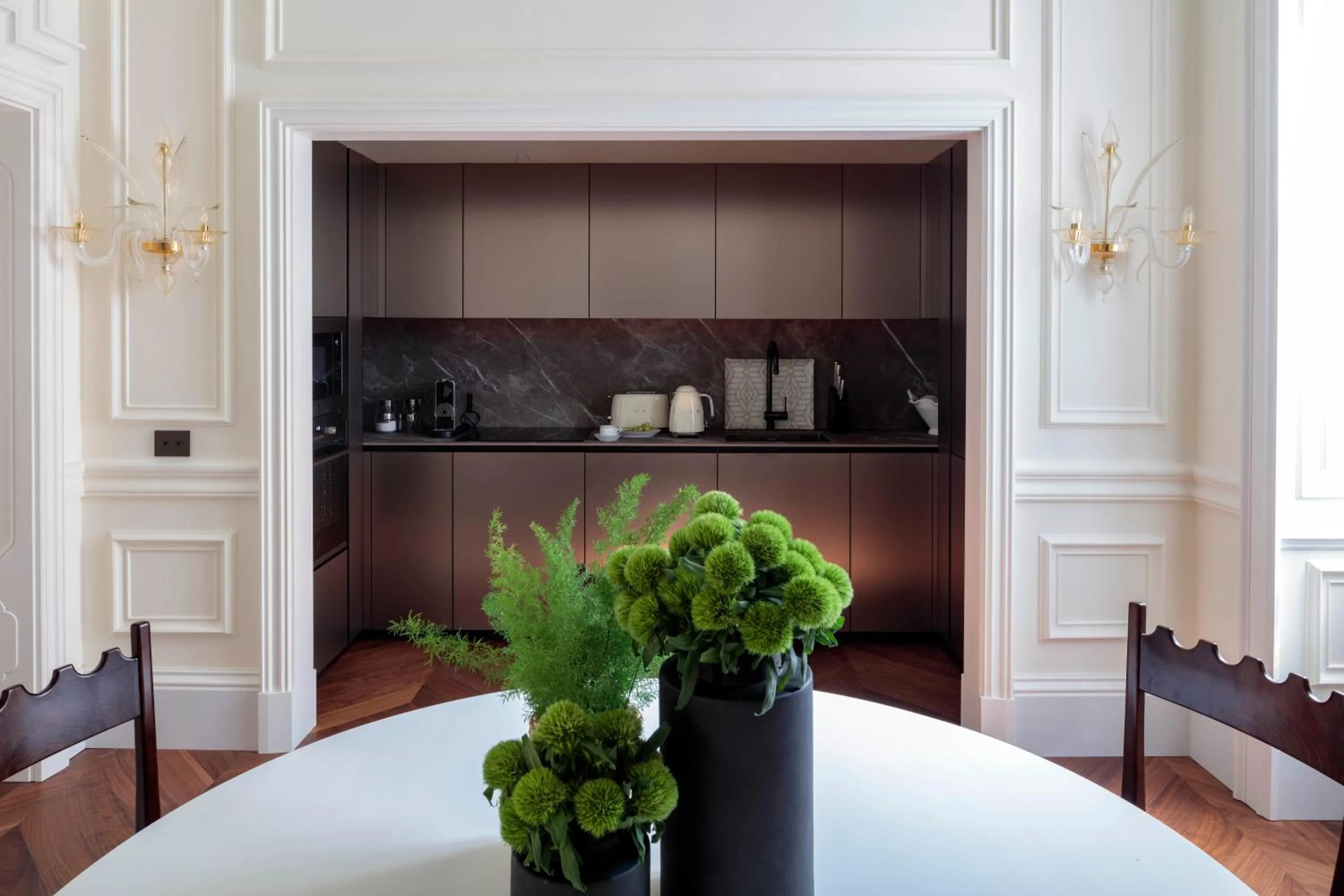 Kitchen or kitchenette in Rocco Forte House Via Manzoni Milan