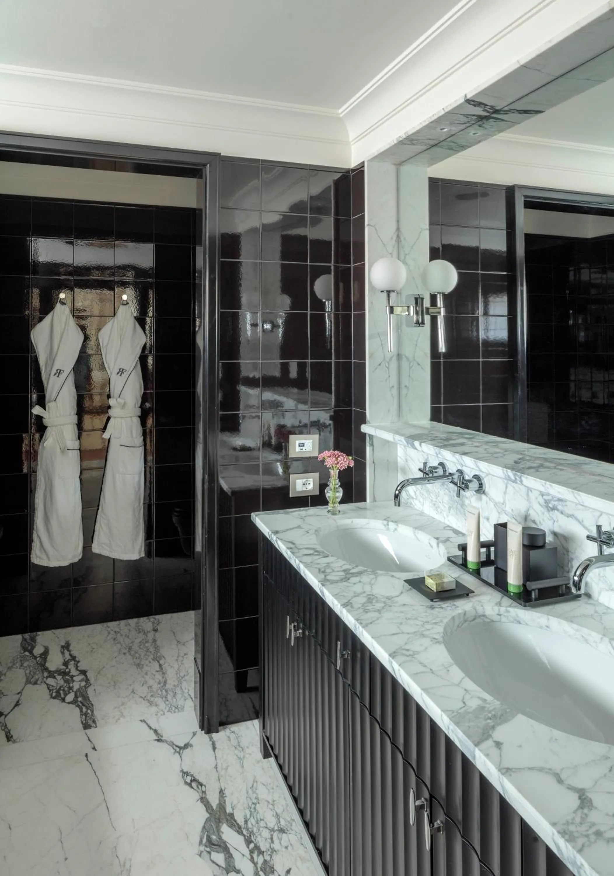 Bathroom in Rocco Forte House Via Manzoni Milan