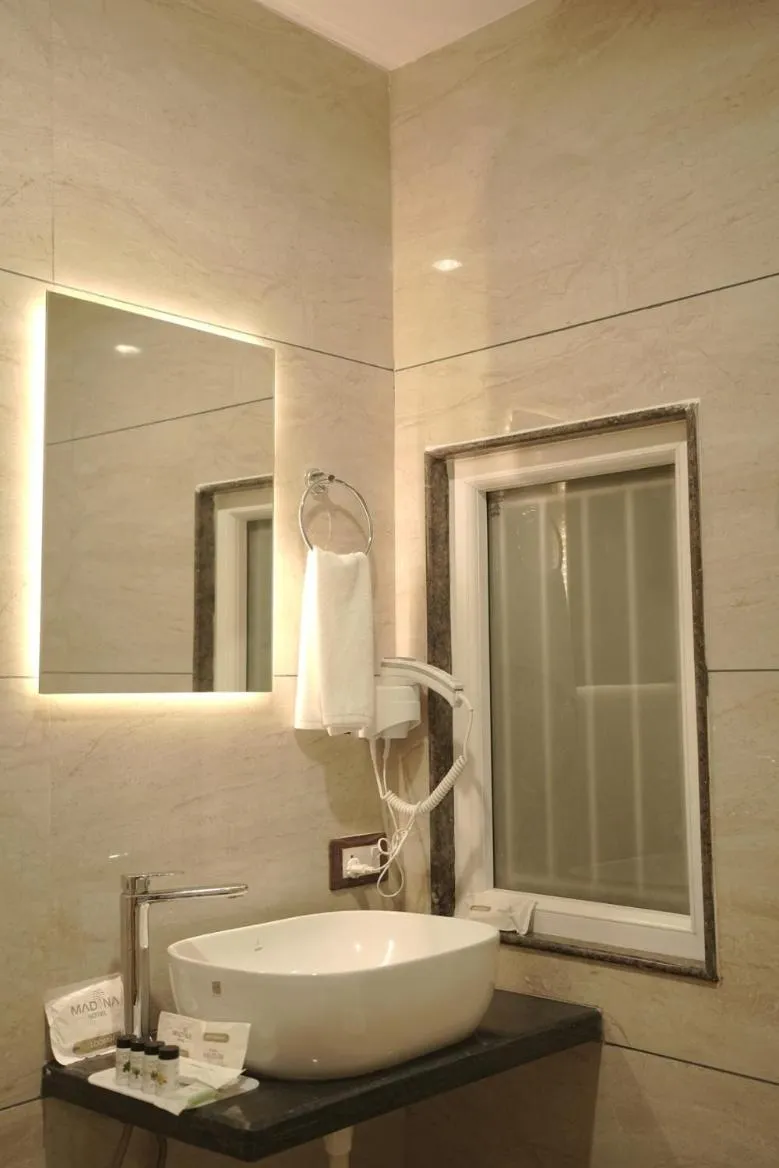 Bathroom in Madina Hotel