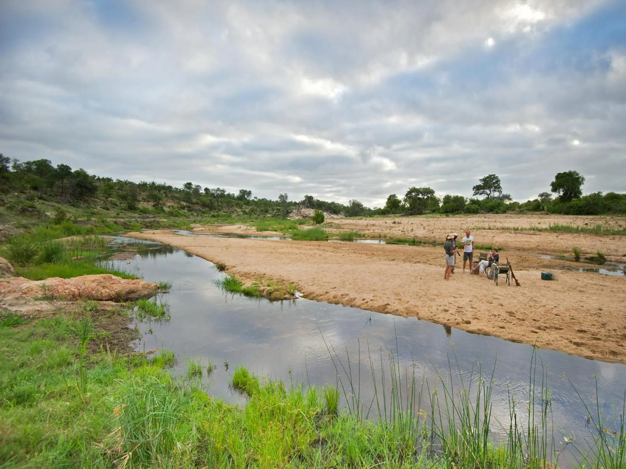 Natural landscape in Makumu Private Game Lodge