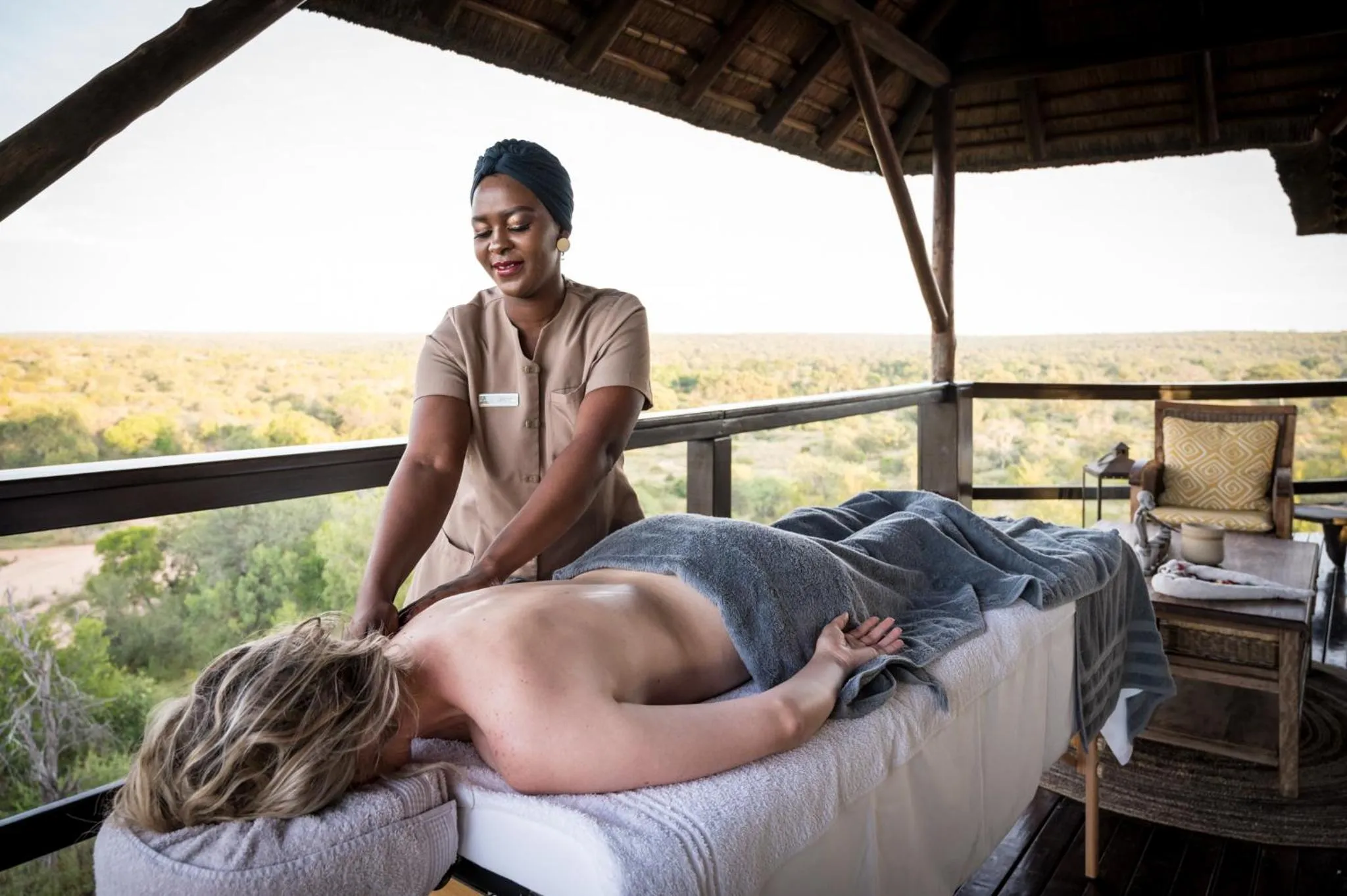 Spa and wellness centre/facilities in Makumu Private Game Lodge