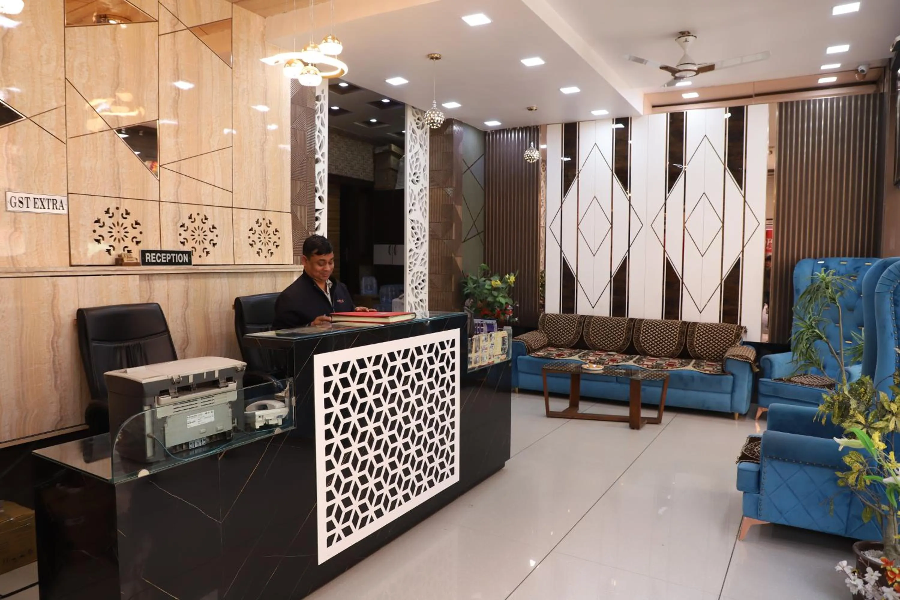 Lobby or reception in Hotel Mittal Inn
