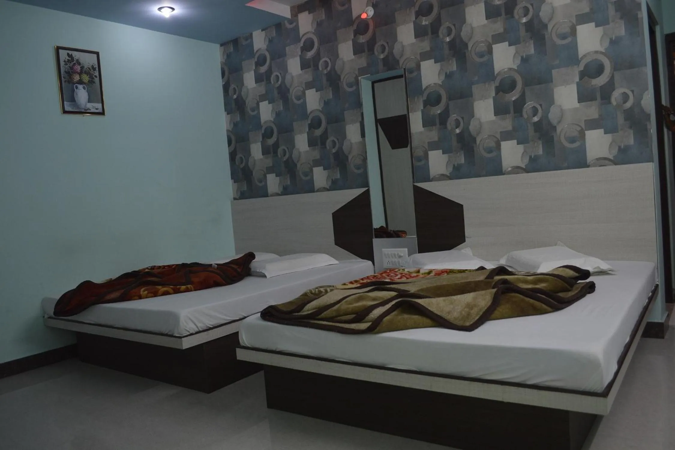 Photo of the whole room, Bed in Hotel Mittal Inn