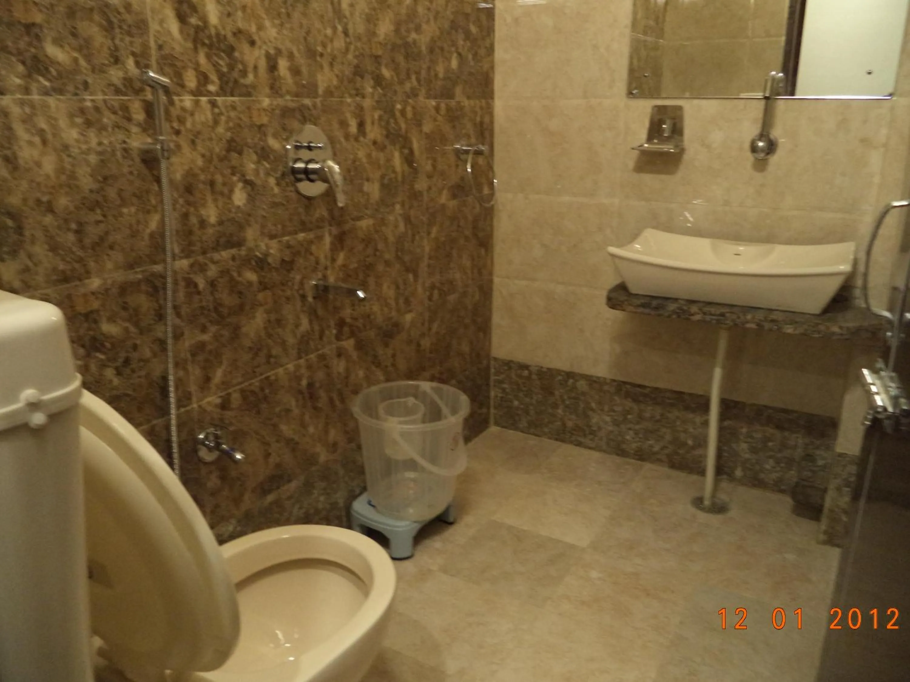 Bathroom in Hotel Abhineet Palace