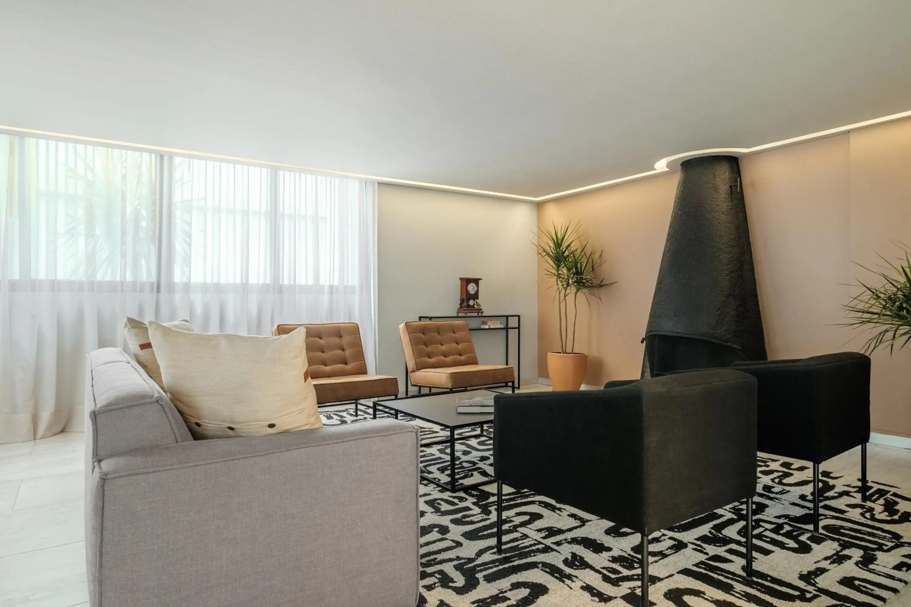 Living room in District Polanco by Lumina Living room in District Polanco by Lumina
