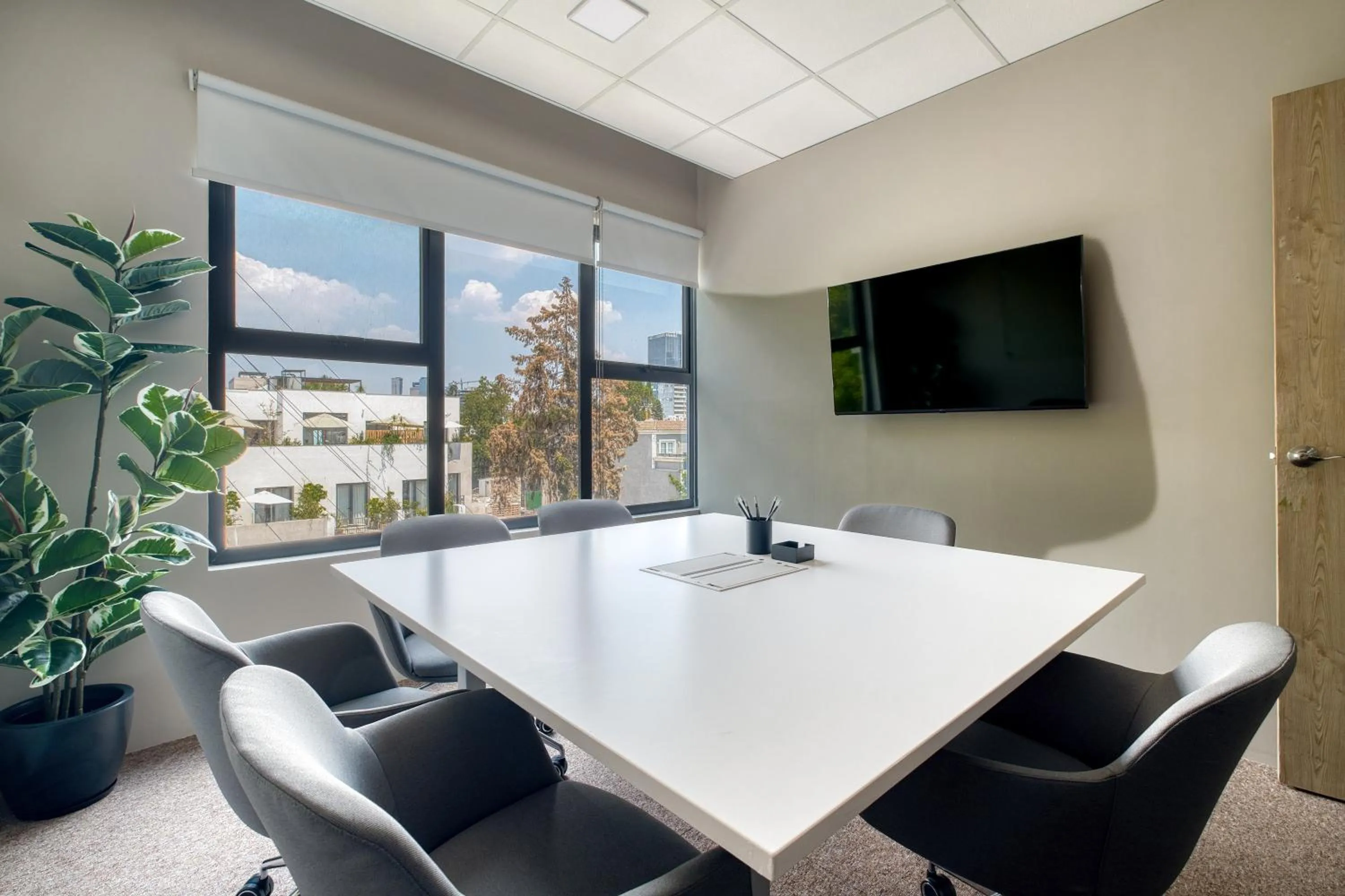 TV and multimedia in District Polanco by Lumina