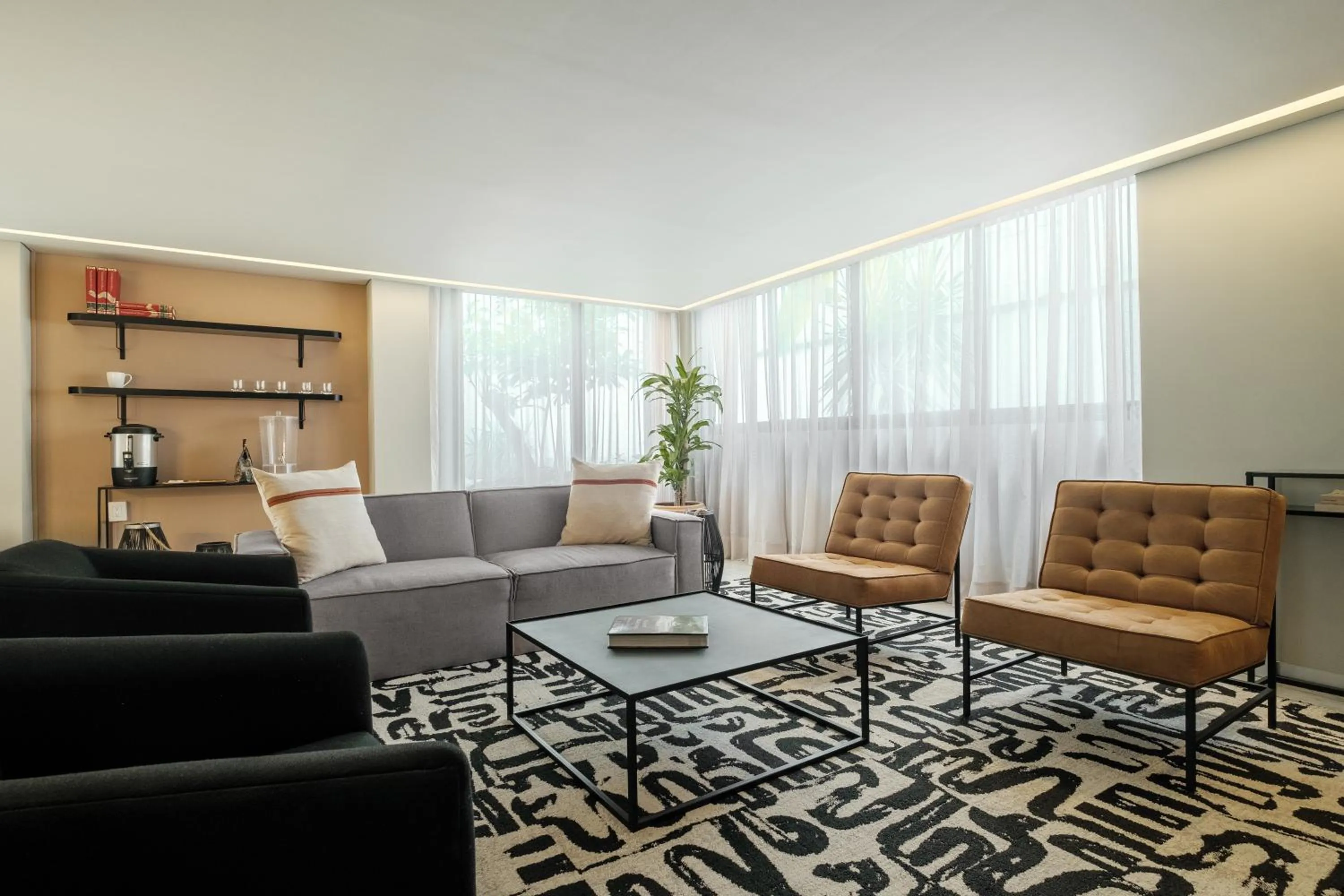 Living room in District Polanco by Lumina
