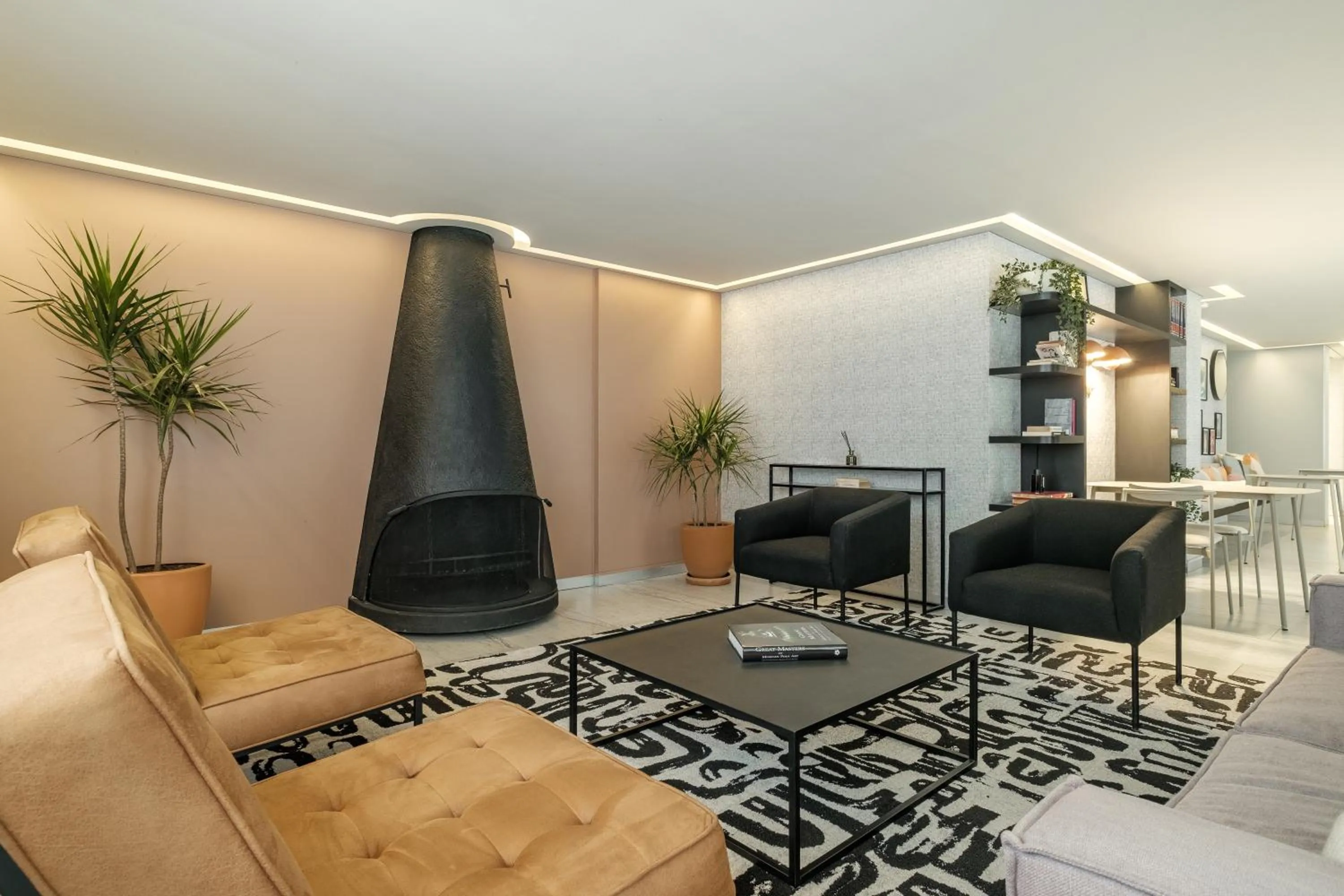 Living room in District Polanco by Lumina