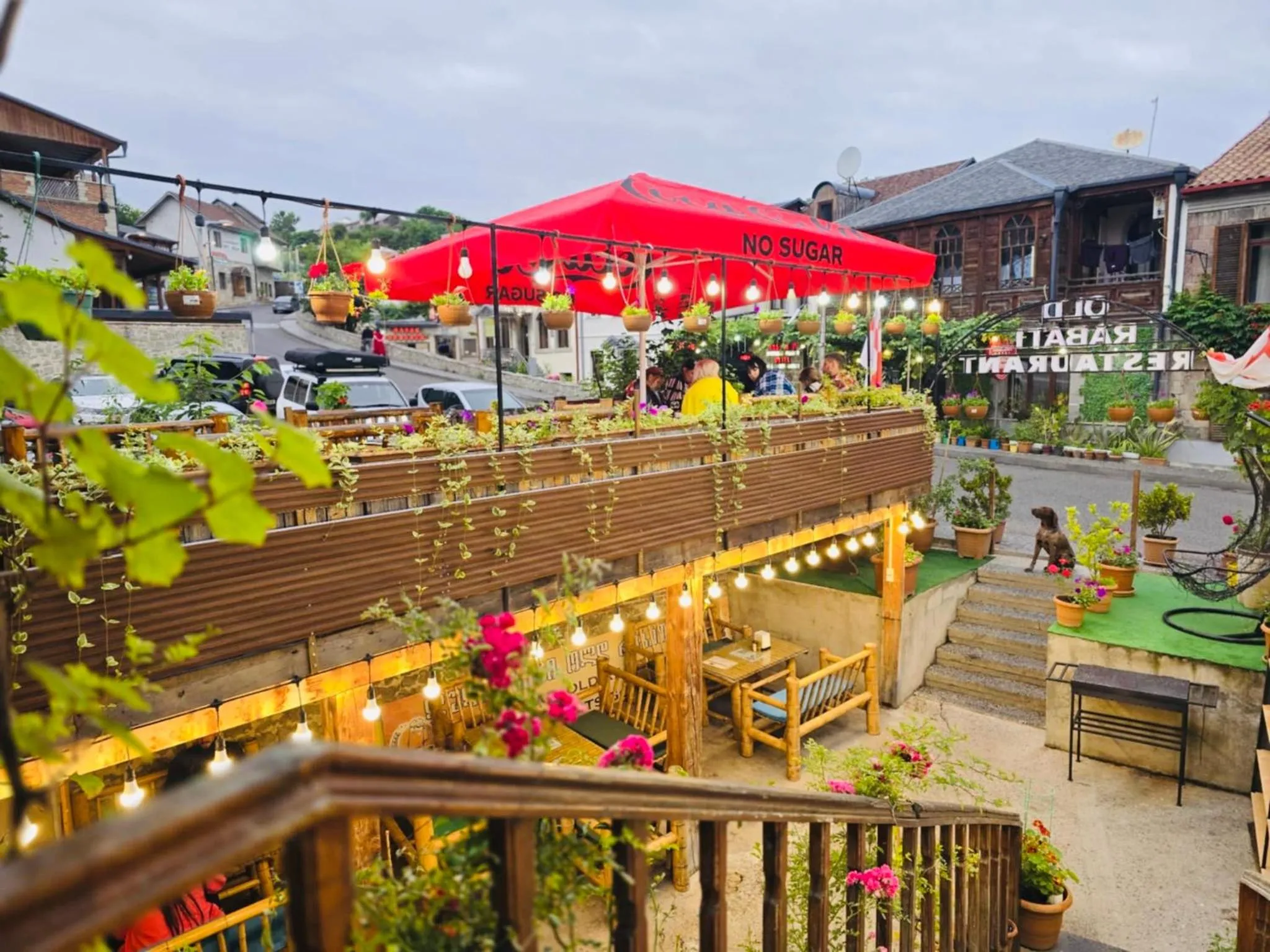 Garden view in Old Rabati