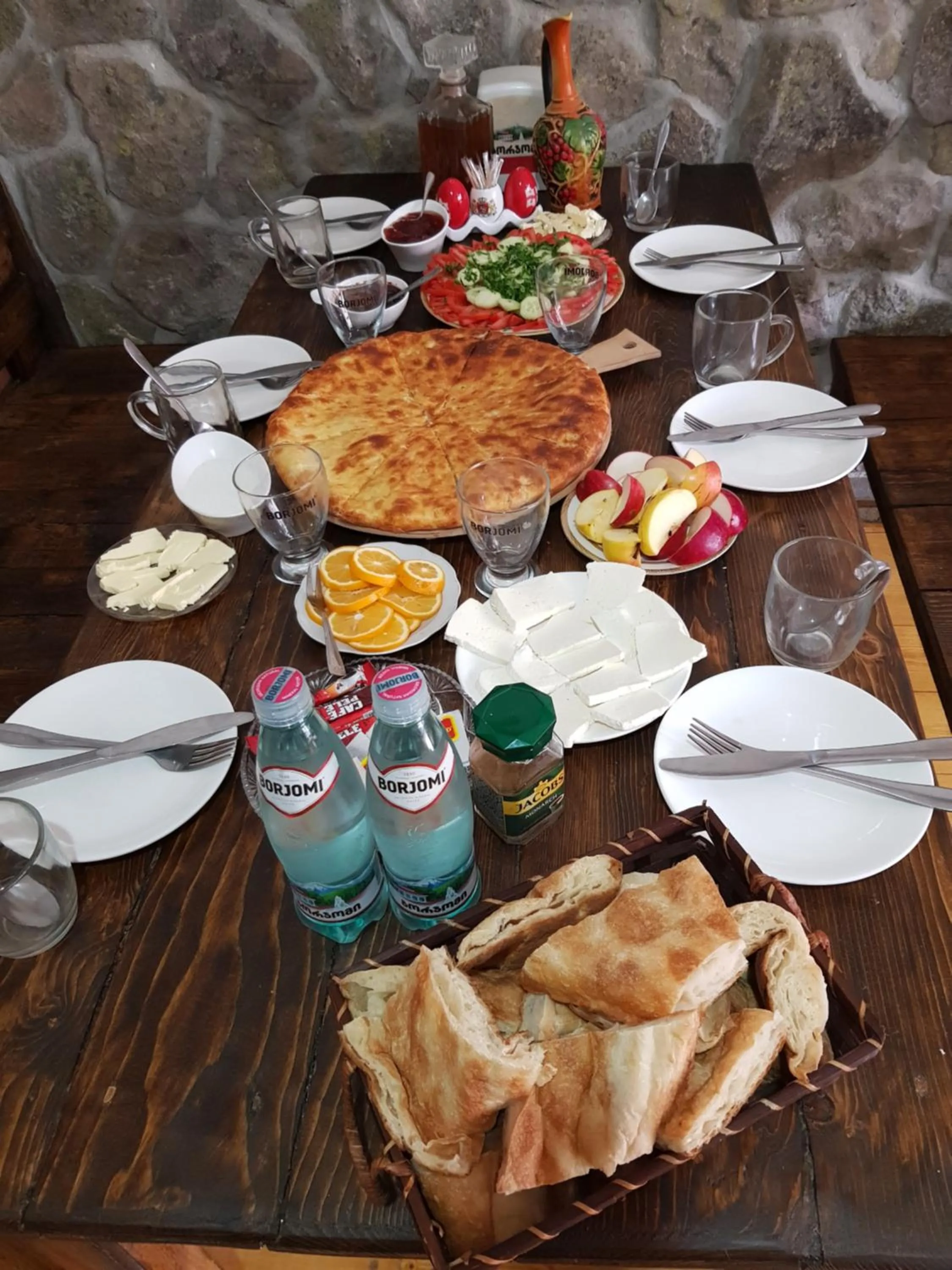 Breakfast in Old Rabati