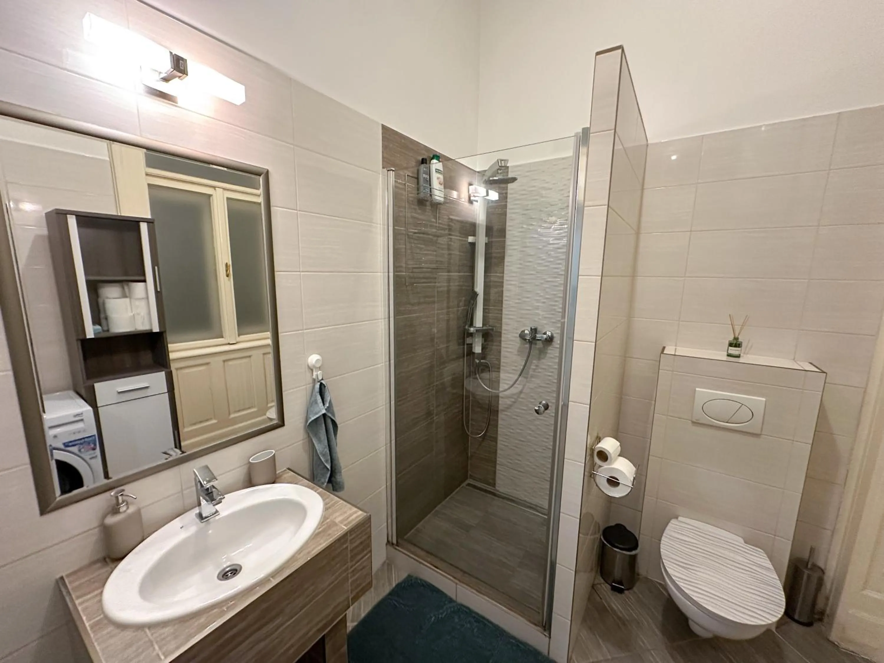 Shower in Parliament Apartment