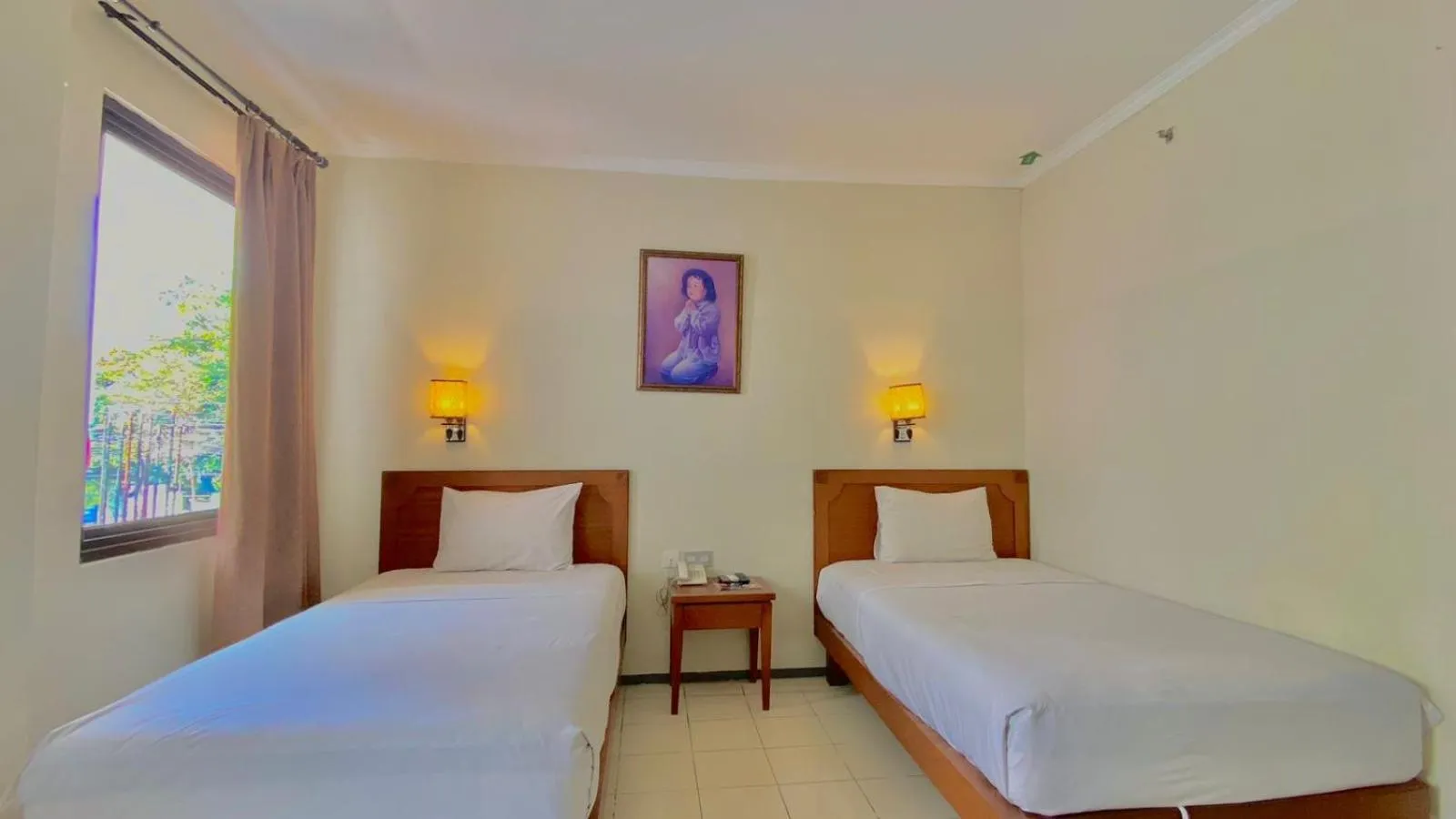 Bed in pia hotel cirebon