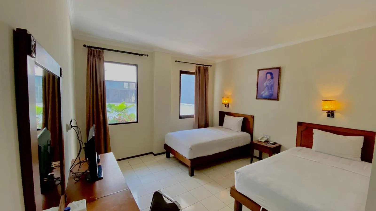 Bed in pia hotel cirebon