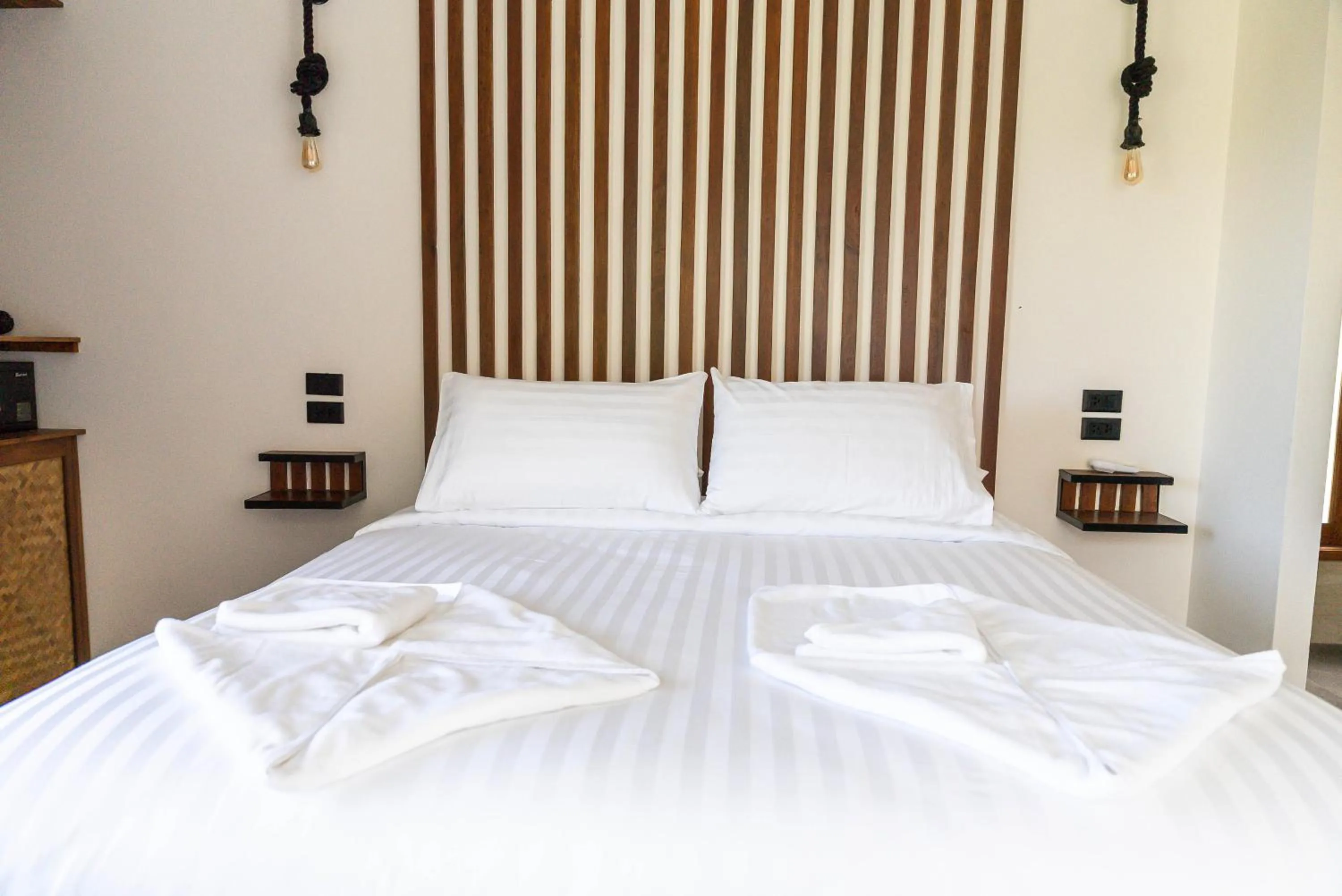 Bed in Mae Ya Resort